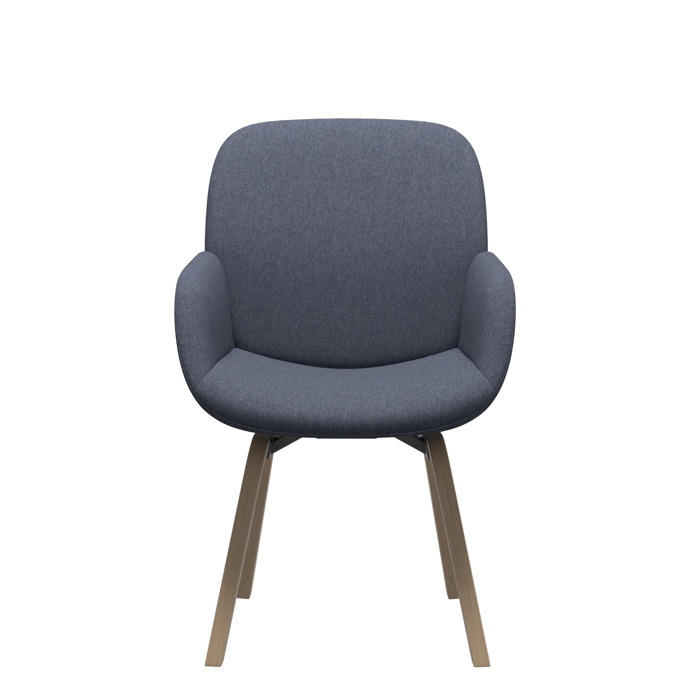 Stressless® Bay spisebordsstol, Lav ryg D200 med armlæn – Calido stof – billede 9