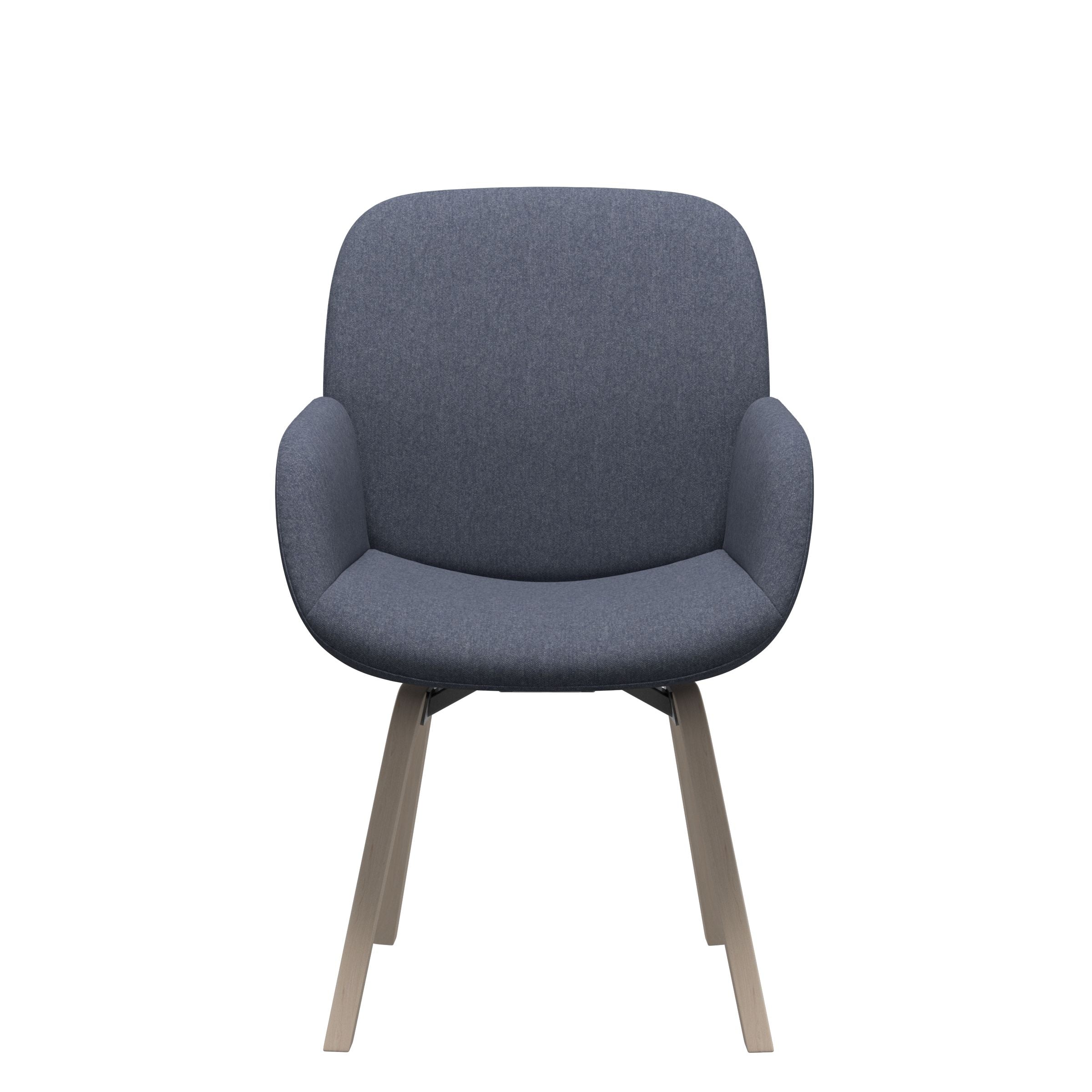 Stressless® Bay spisebordsstol, Lav ryg D200 med armlæn – Calido stof – billede 10