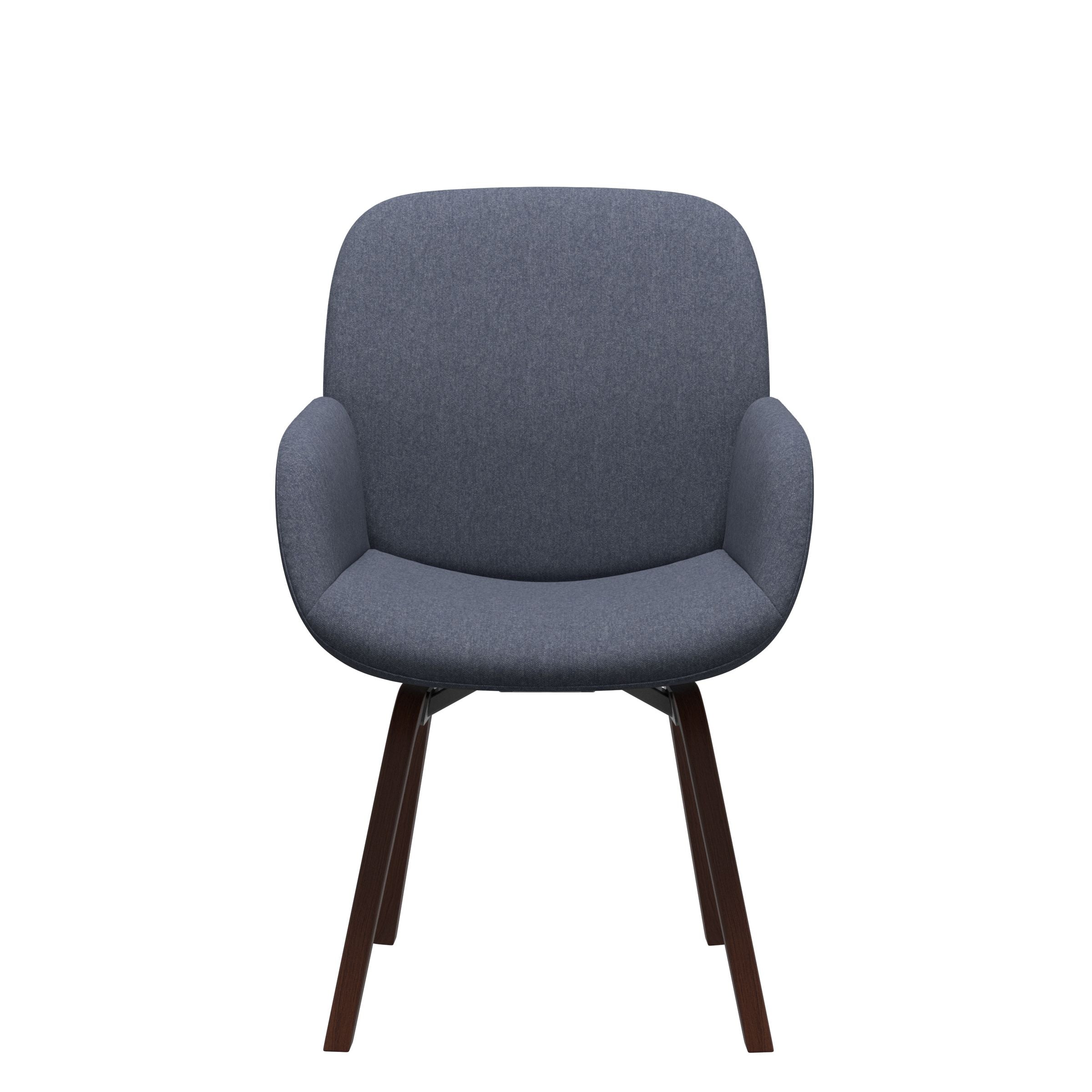 Stressless® Bay spisebordsstol, Lav ryg D200 med armlæn – Calido stof – billede 11