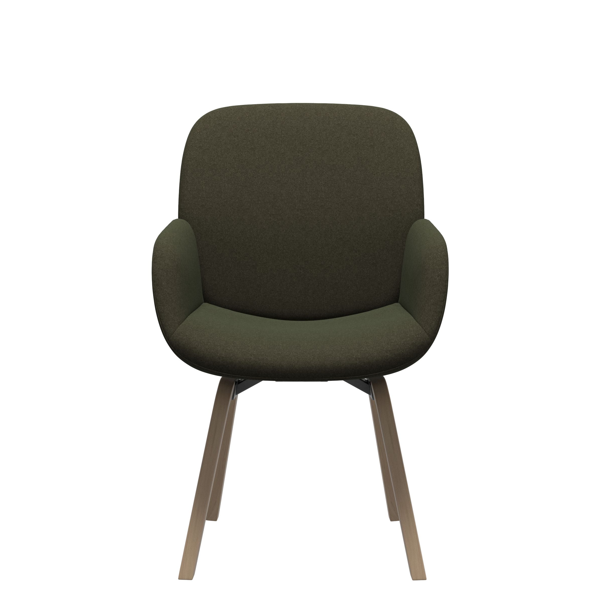 Stressless® Bay spisebordsstol, Lav ryg D200 med armlæn – Calido stof – billede 1