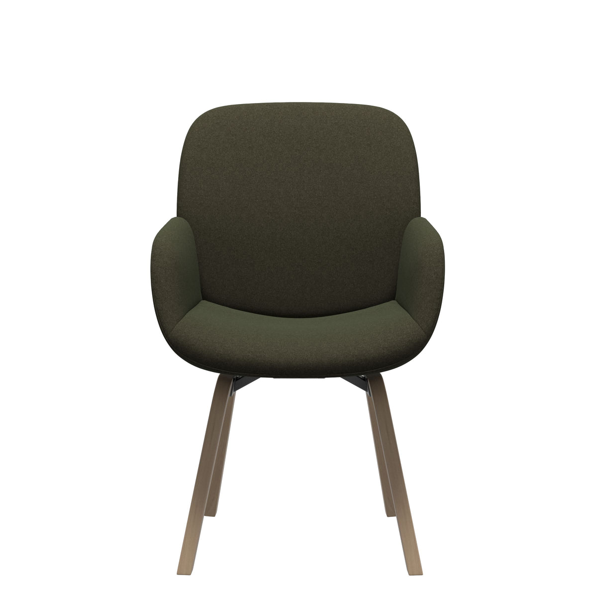 Stressless® Bay spisebordsstol, Lav ryg D200 med armlæn – Calido stof – billede 1