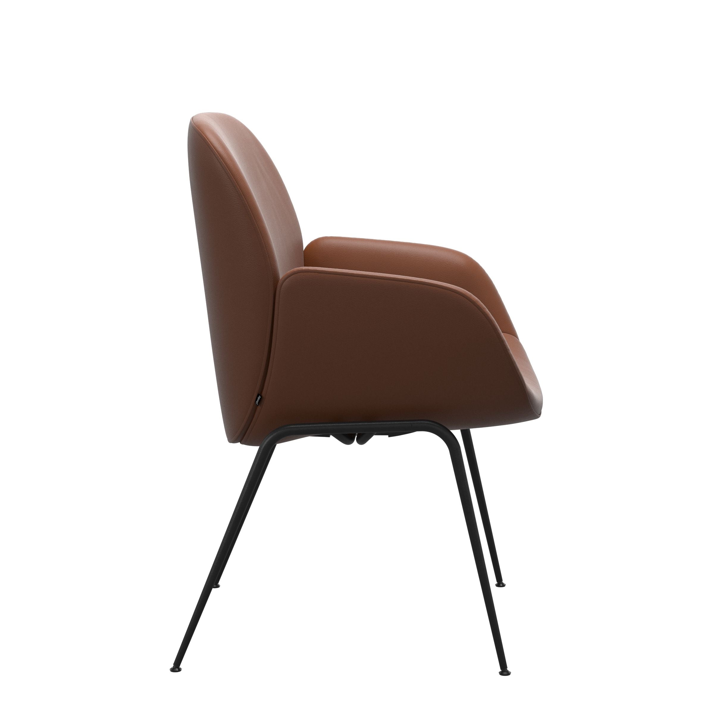 Stressless® Bay spisebordsstol, Lav ryg D300 med armlæn – Paloma læder – billede 11