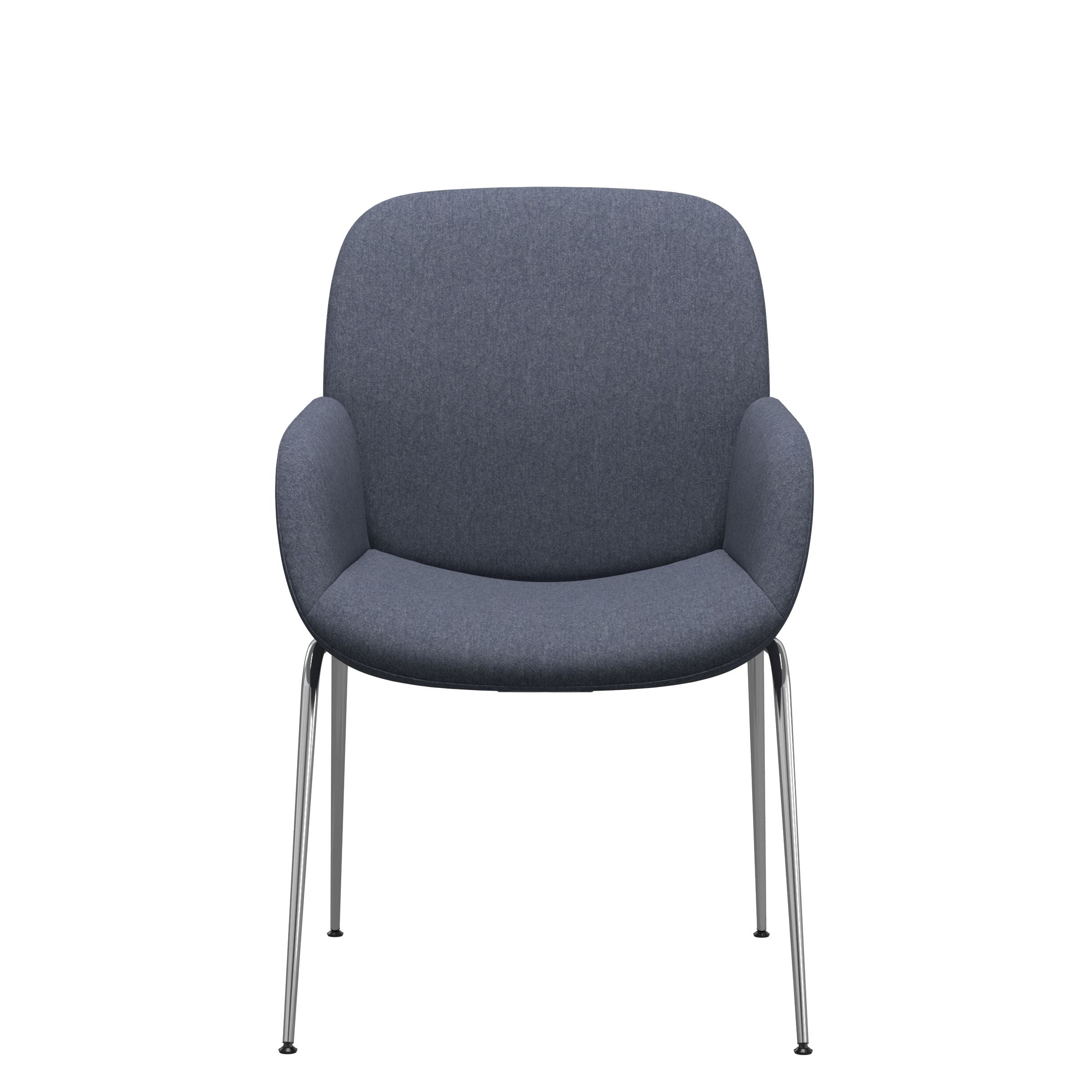 Stressless® Bay spisebordsstol, Lav ryg D300 med armlæn – Calido stof – billede 7