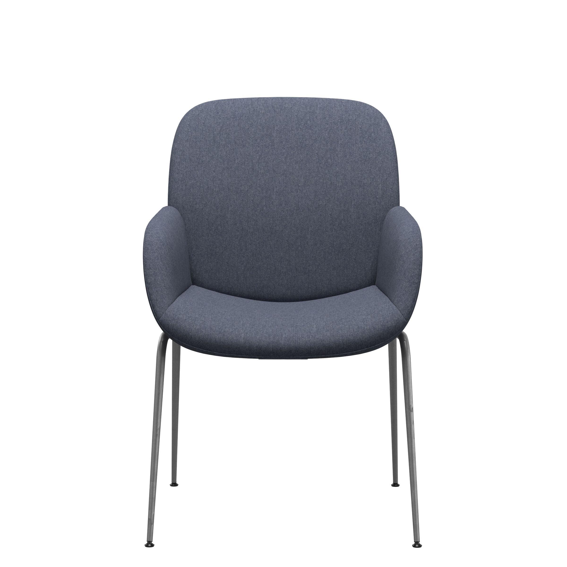 Stressless® Bay spisebordsstol, Lav ryg D300 med armlæn – Calido stof – billede 8