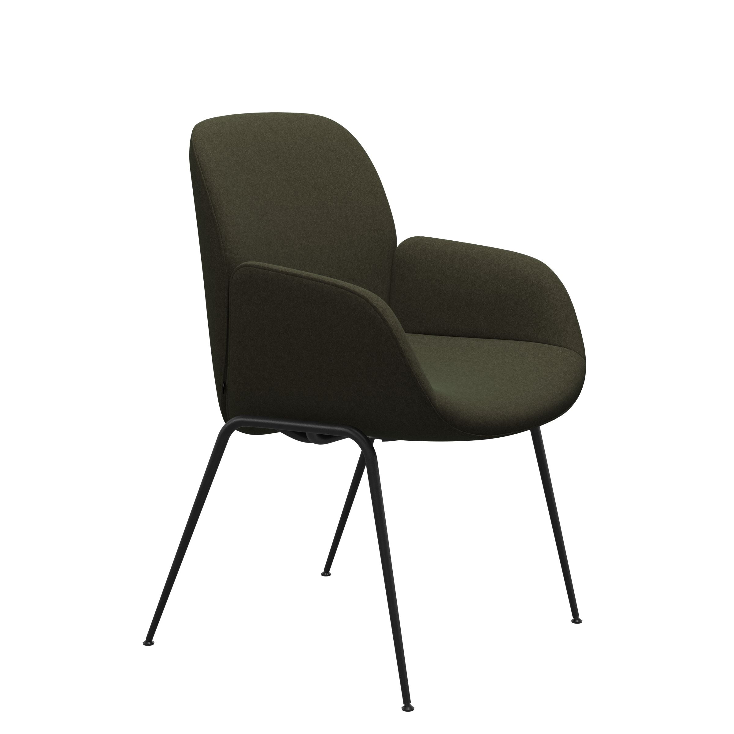 Stressless® Bay spisebordsstol, Lav ryg D300 med armlæn – Calido stof – billede 10