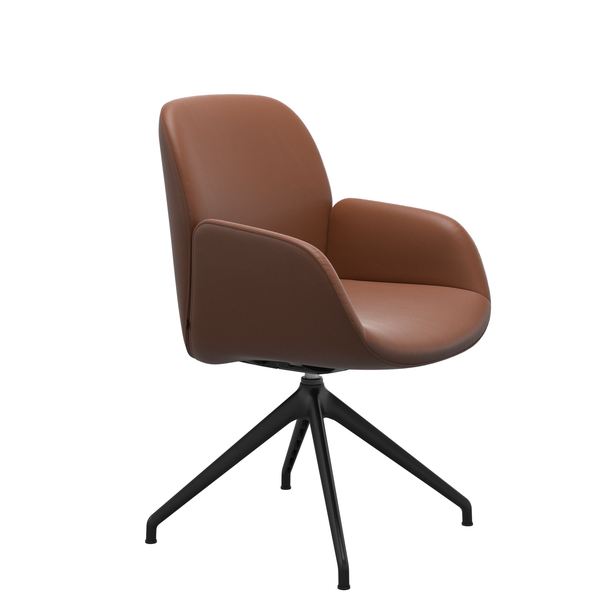 Stressless® Bay spisebordsstol, Lav ryg D350 med armlæn – Paloma læder – billede 10