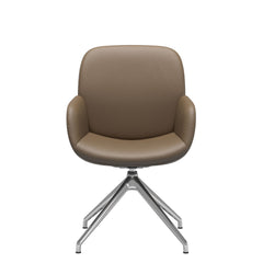 Stressless® Bay spisebordsstol, Lav ryg D350 med armlæn – Velaro læder – billede 1