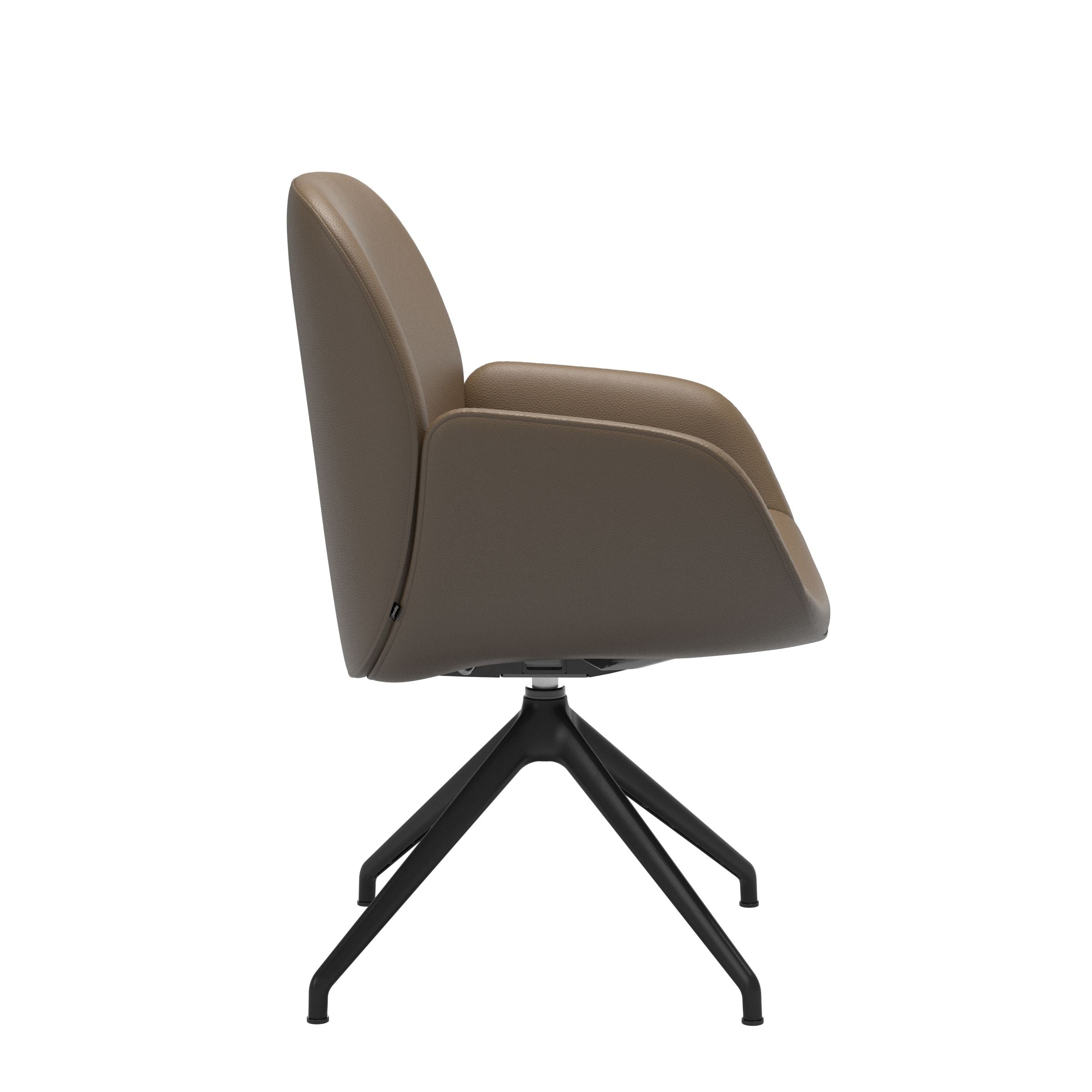 Stressless® Bay spisebordsstol, Lav ryg D350 med armlæn – Velaro læder – billede 11