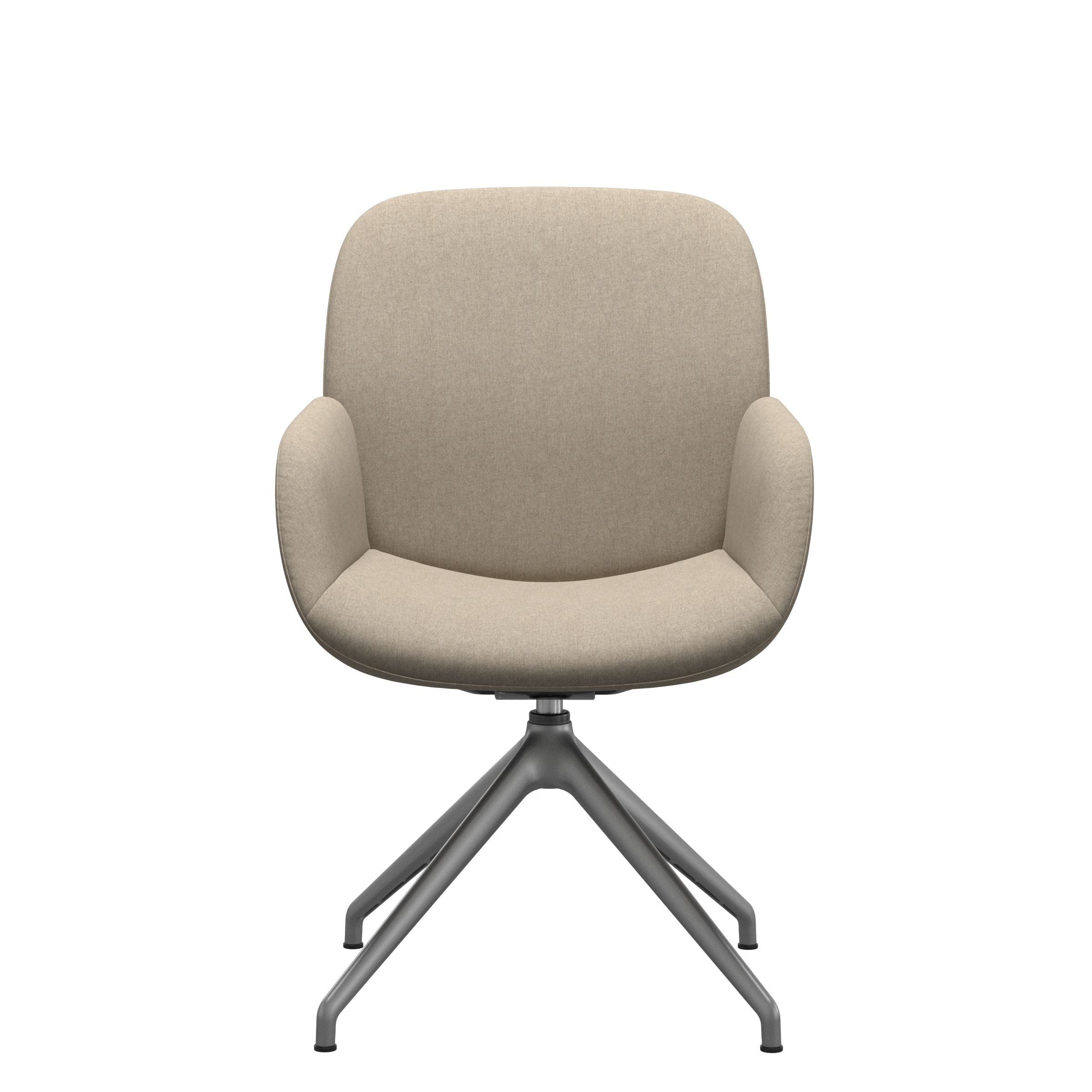 Stressless® Bay spisebordsstol, Lav ryg D350 med armlæn – Calido stof – billede 5