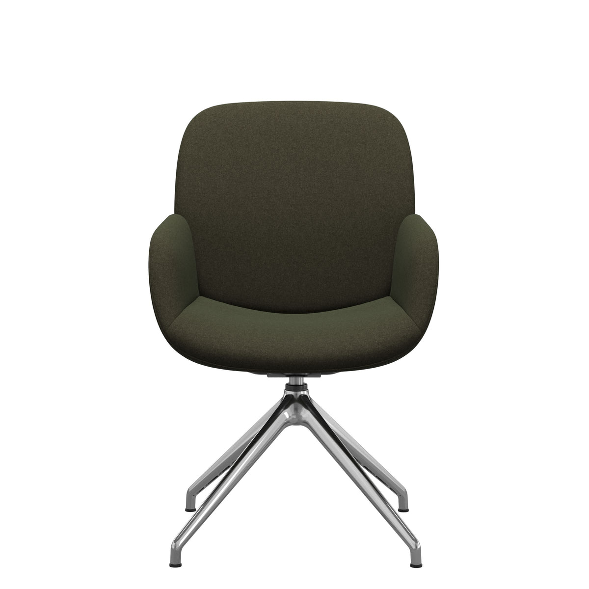 Stressless® Bay spisebordsstol, Lav ryg D350 med armlæn – Calido stof – billede 1