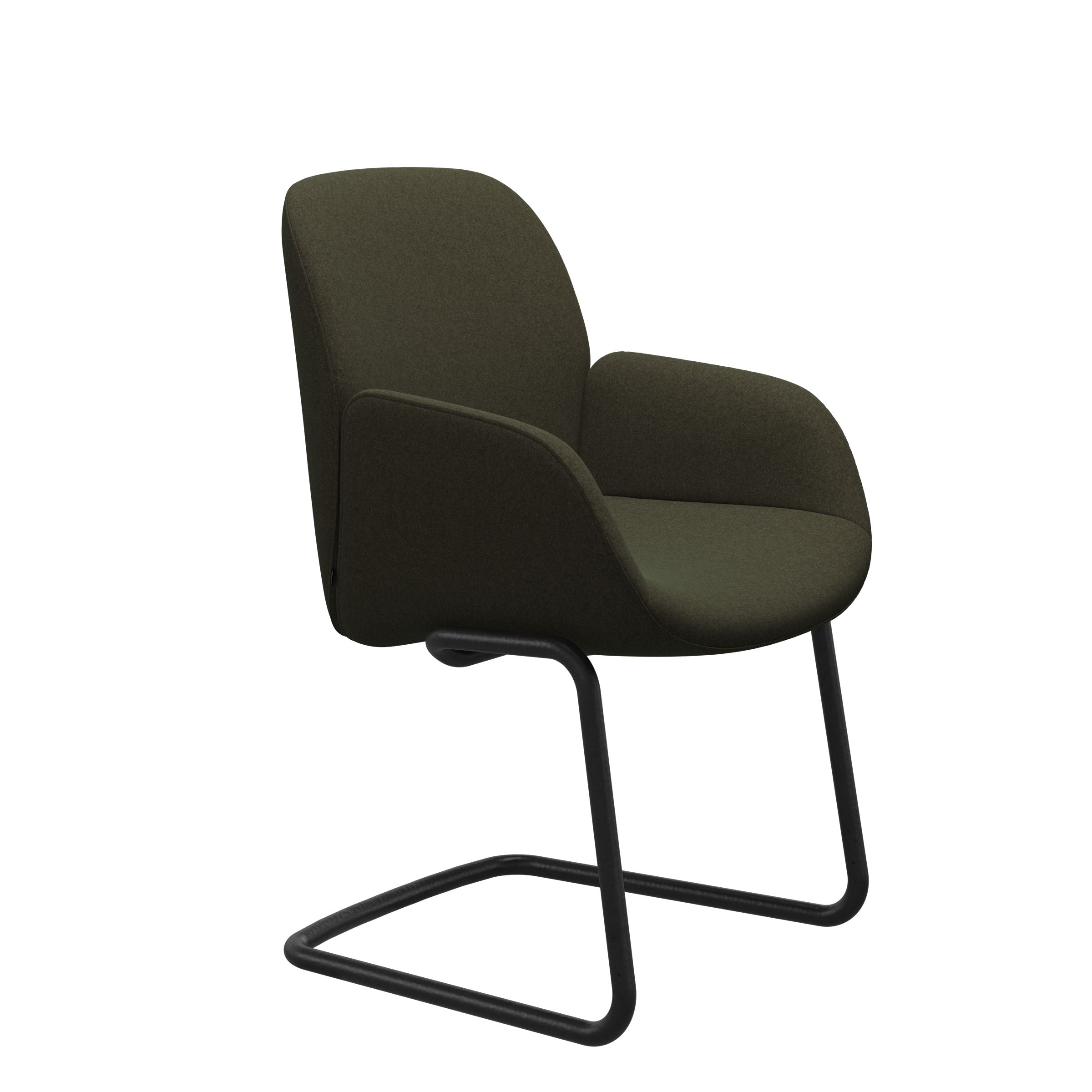 Stressless® Bay spisebordsstol, Lav ryg D400 med armlæn – Calido stof – billede 10