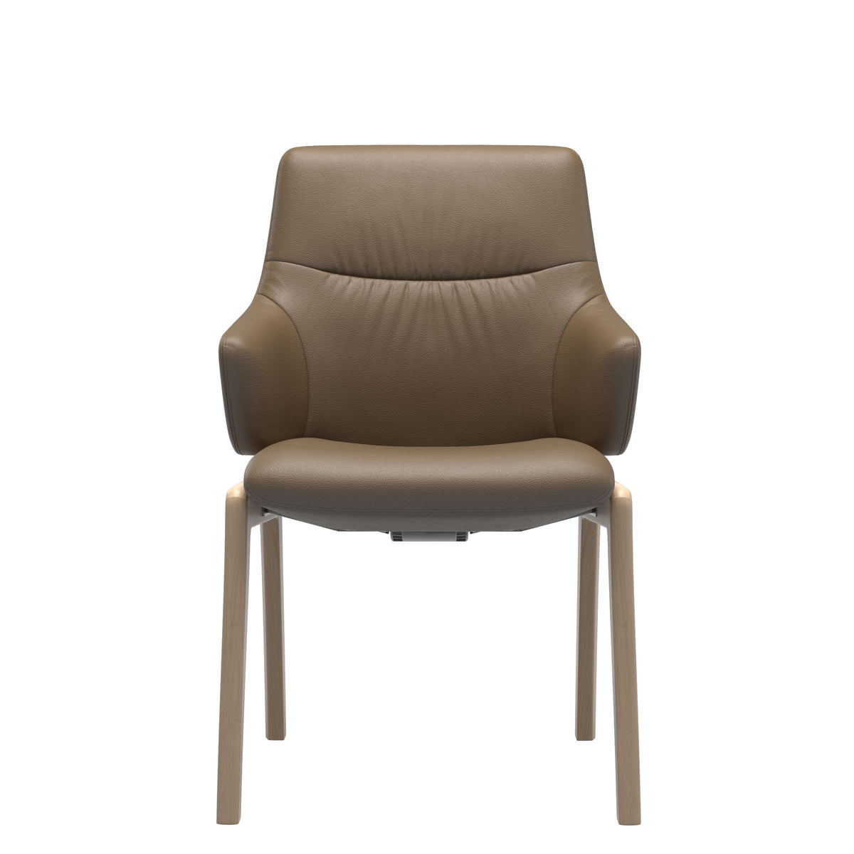 Stressless® Mint spisebordsstol, Lav ryg D100 med armlæn – Velaro læder – billede 1