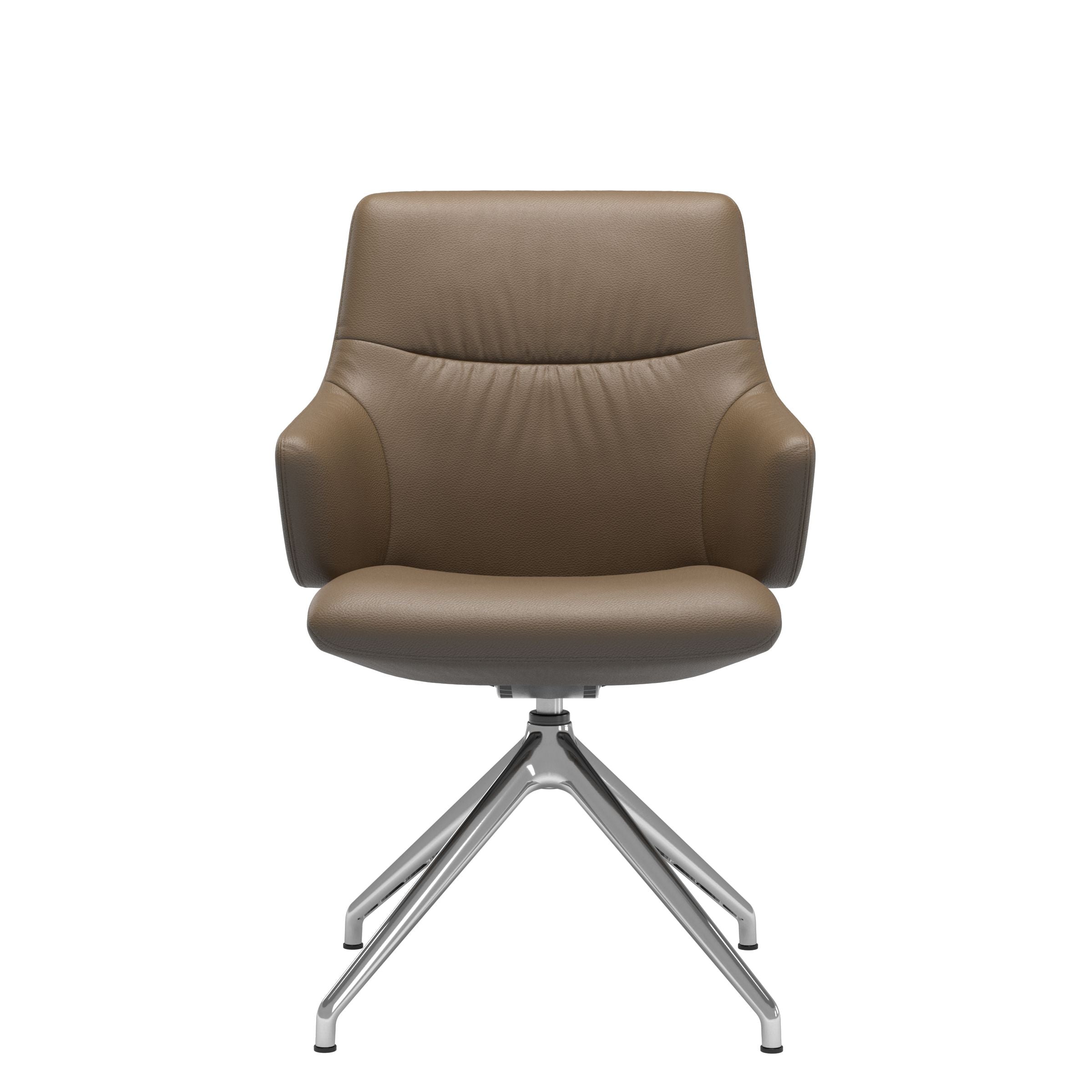 Stressless® Mint spisebordsstol, Lav ryg D350 med armlæn – Velaro læder – billede 1
