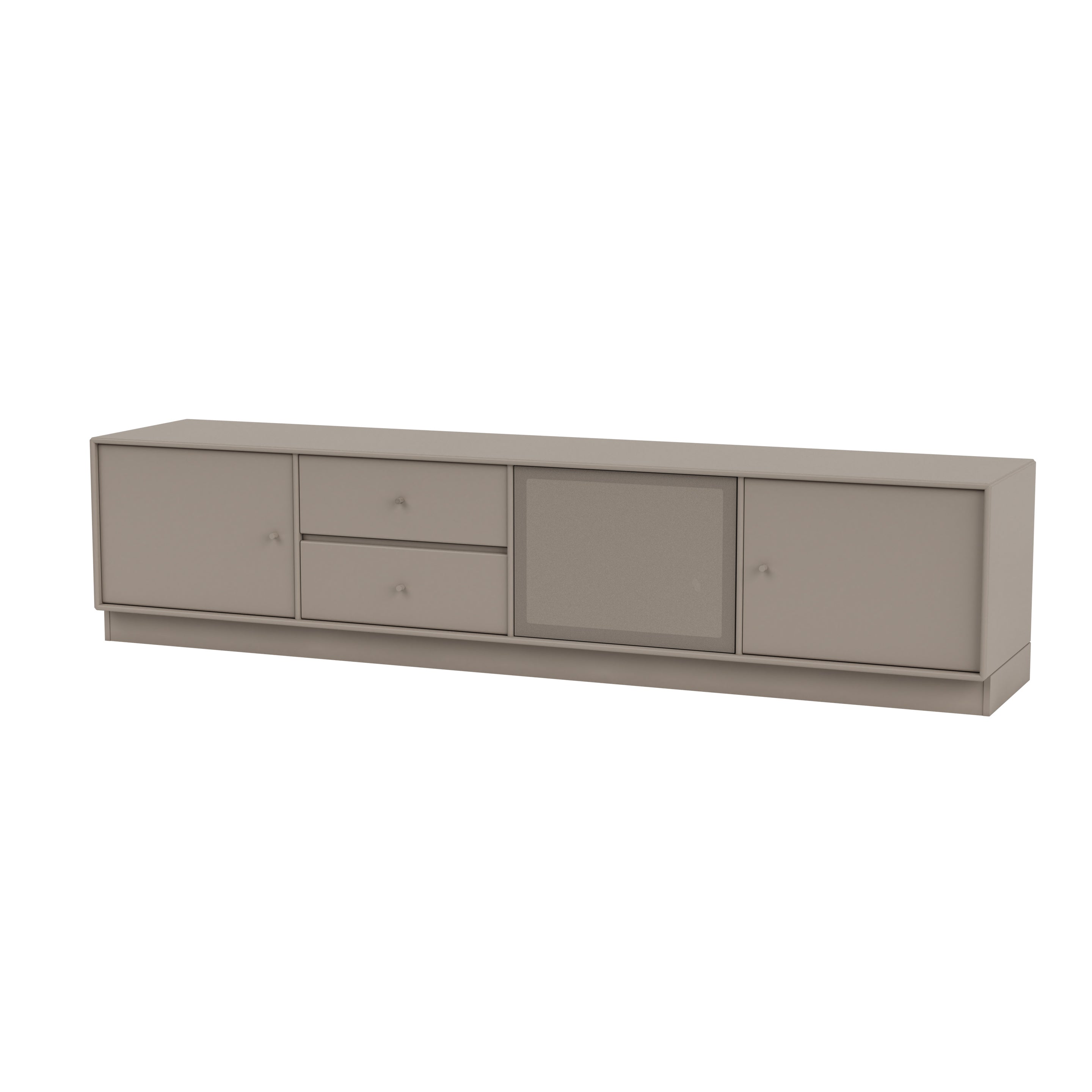 Montana OCTAVE VIII TV-bord i Truffle med sokkel 7 cm