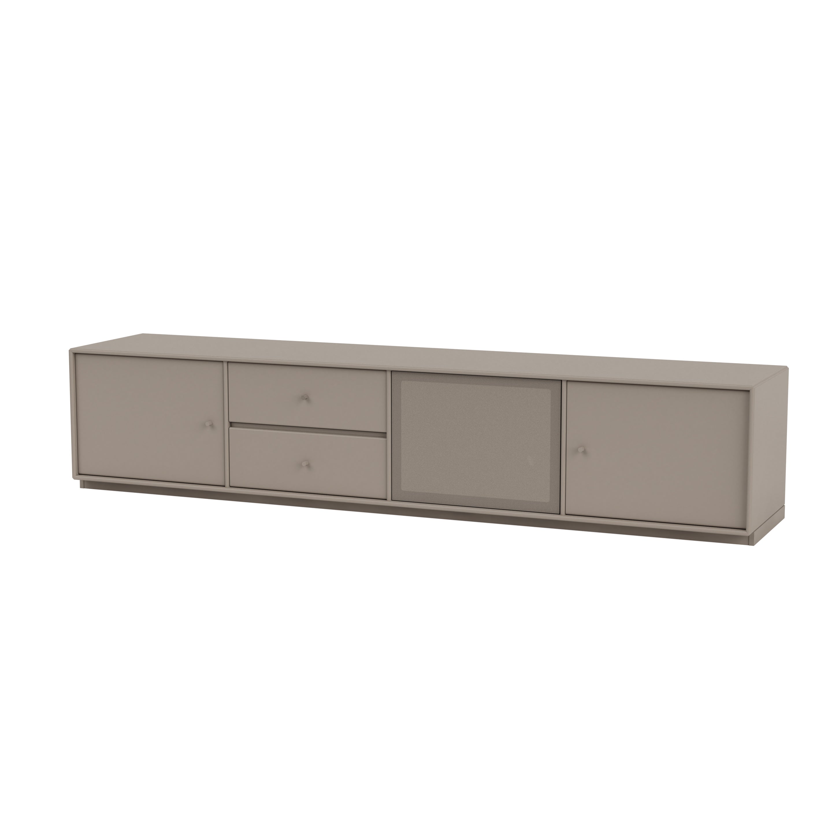 Montana OCTAVE VIII TV-bord i Truffle med sokkel 3 cm