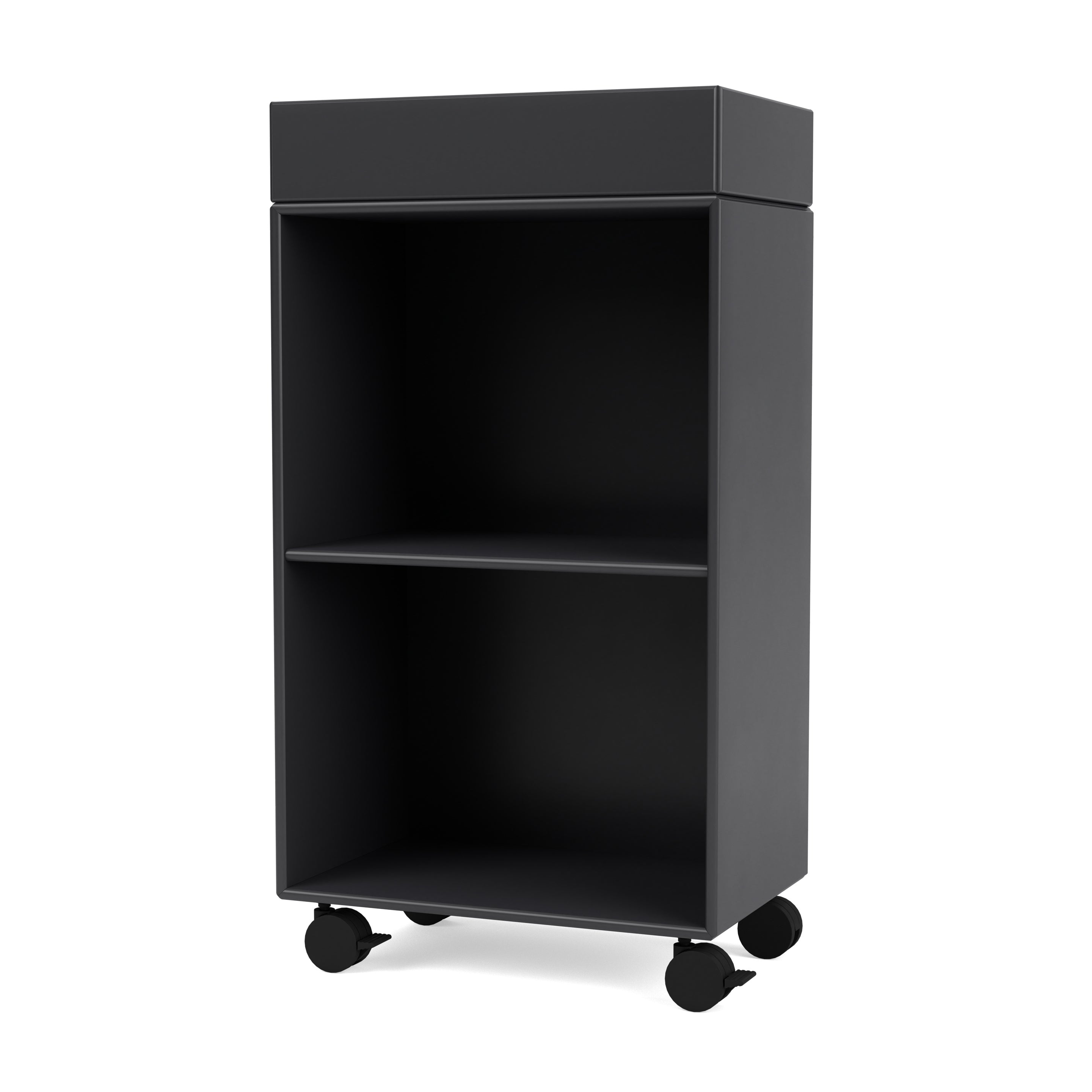 Montana PREPPY rullebord i Anthracite med hjul