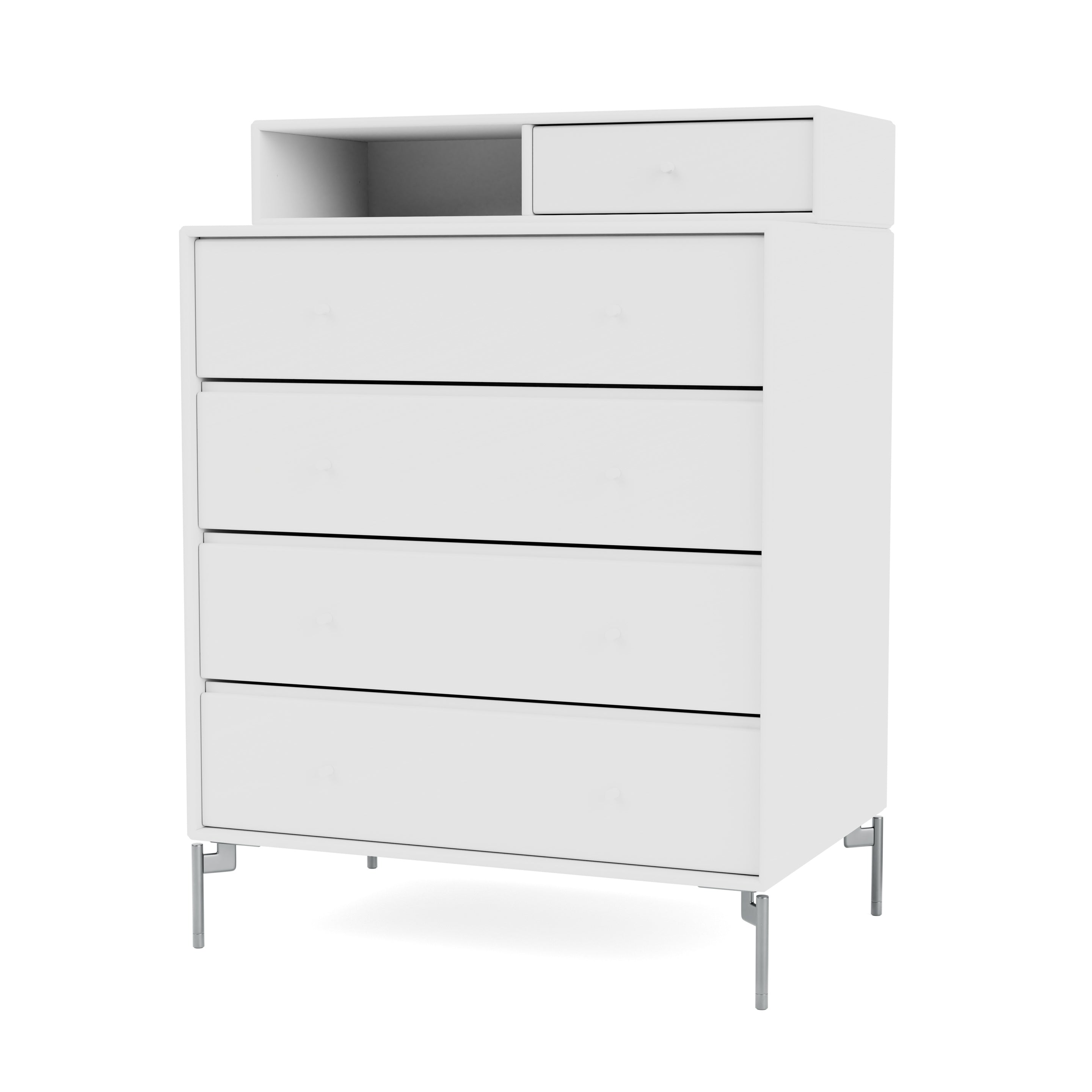 Montana KEEP kommode i New White med ben