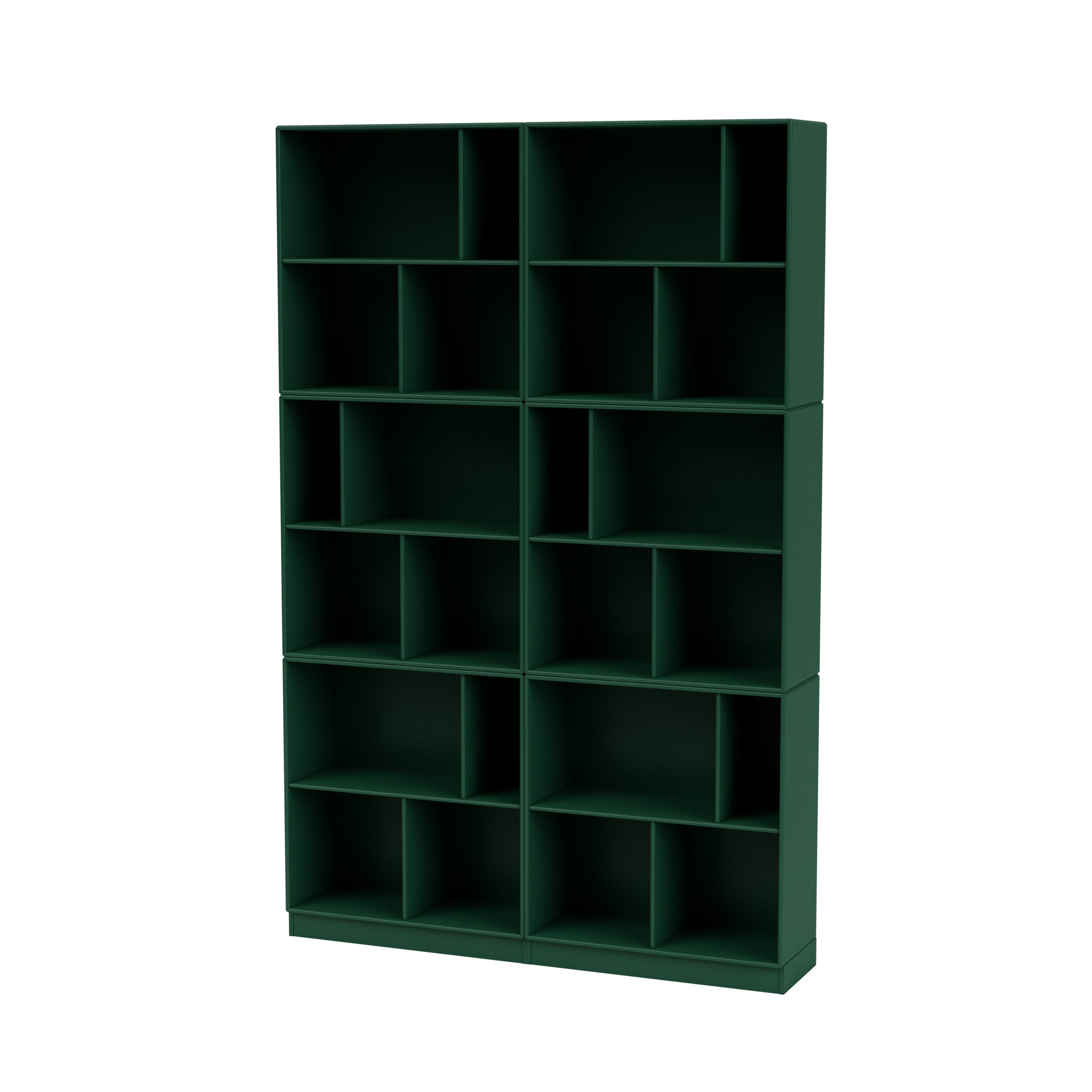 Montana READ klassisk bogreol i Pine med sokkel 7 cm