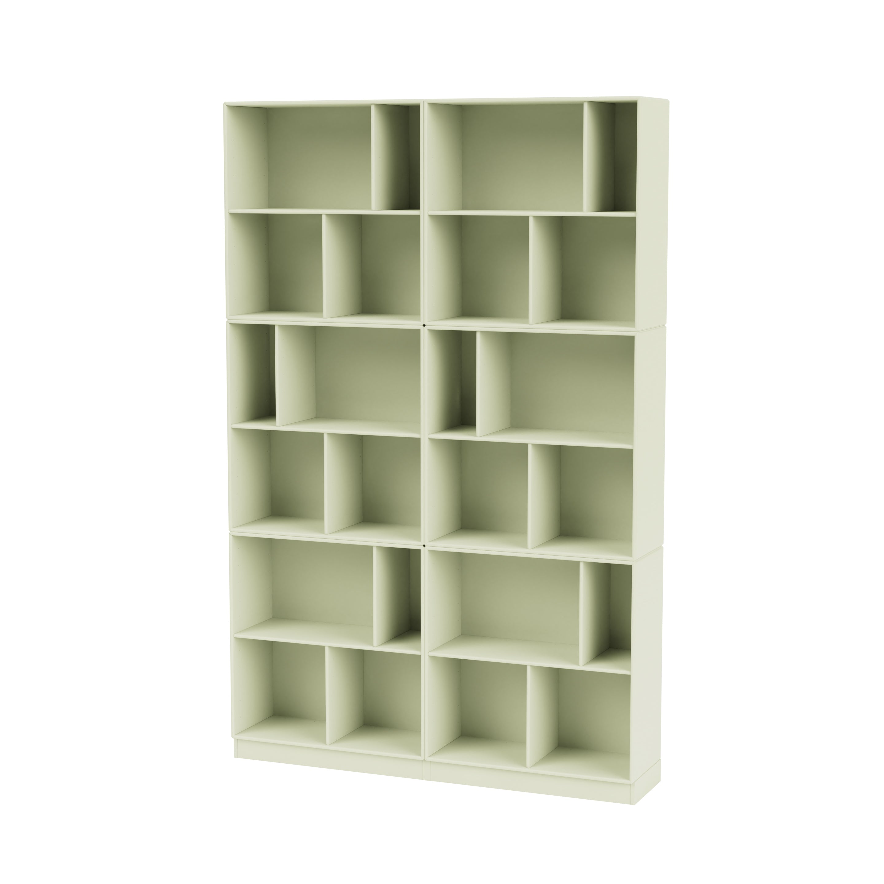 Montana READ klassisk bogreol i Pomelo med sokkel 7 cm