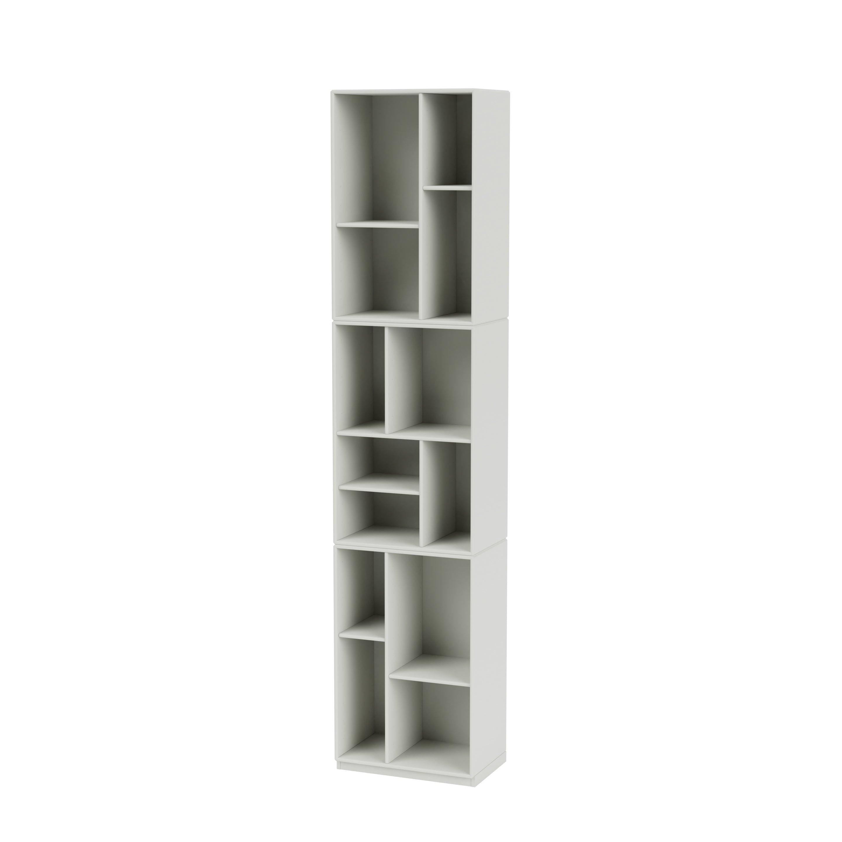 Montana LOOM smal bogreol i Nordic med sokkel 3 cm