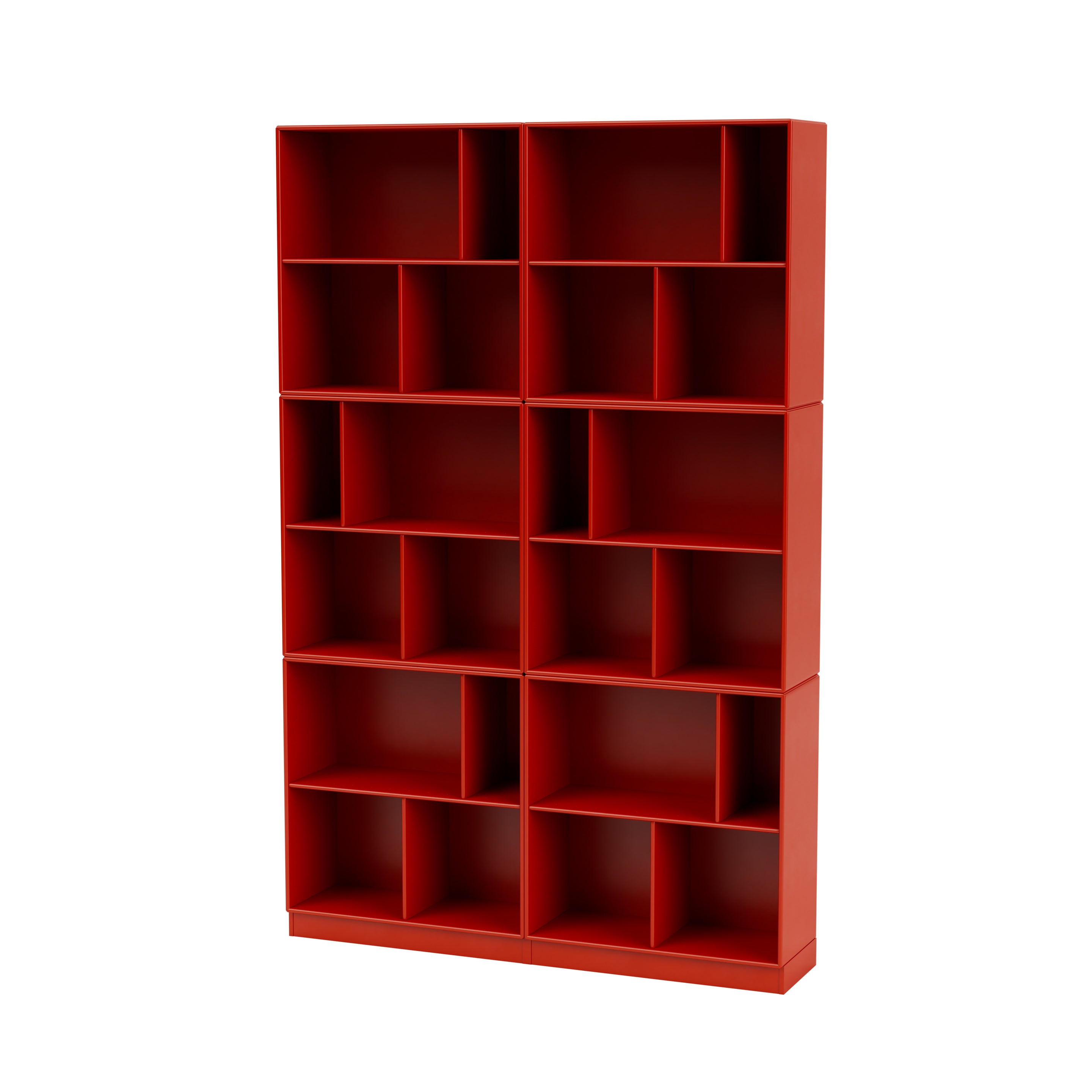 Montana READ klassisk bogreol i Rosehip med sokkel 7 cm