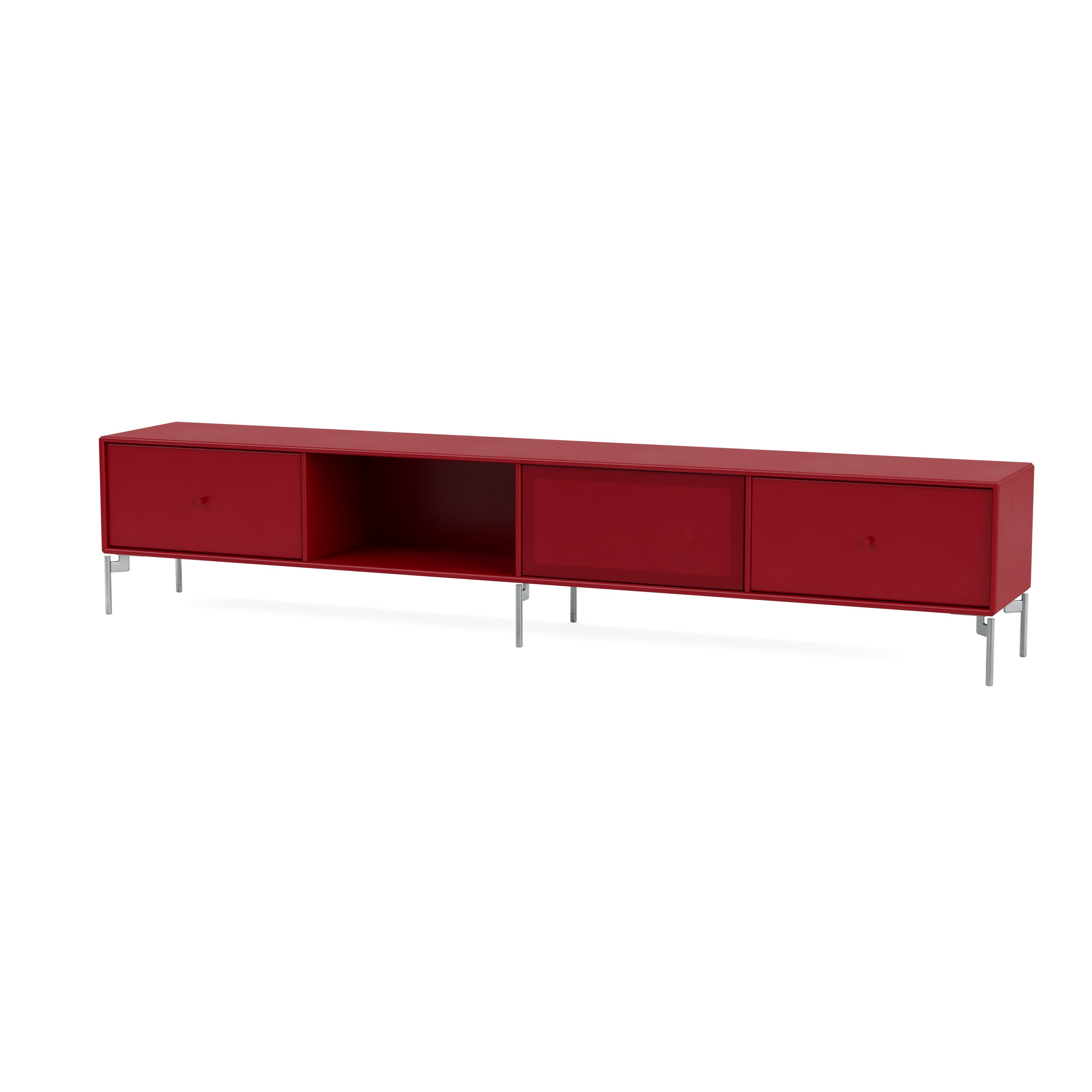 Montana OCTAVE VII TV-bord i Beetroot med ben