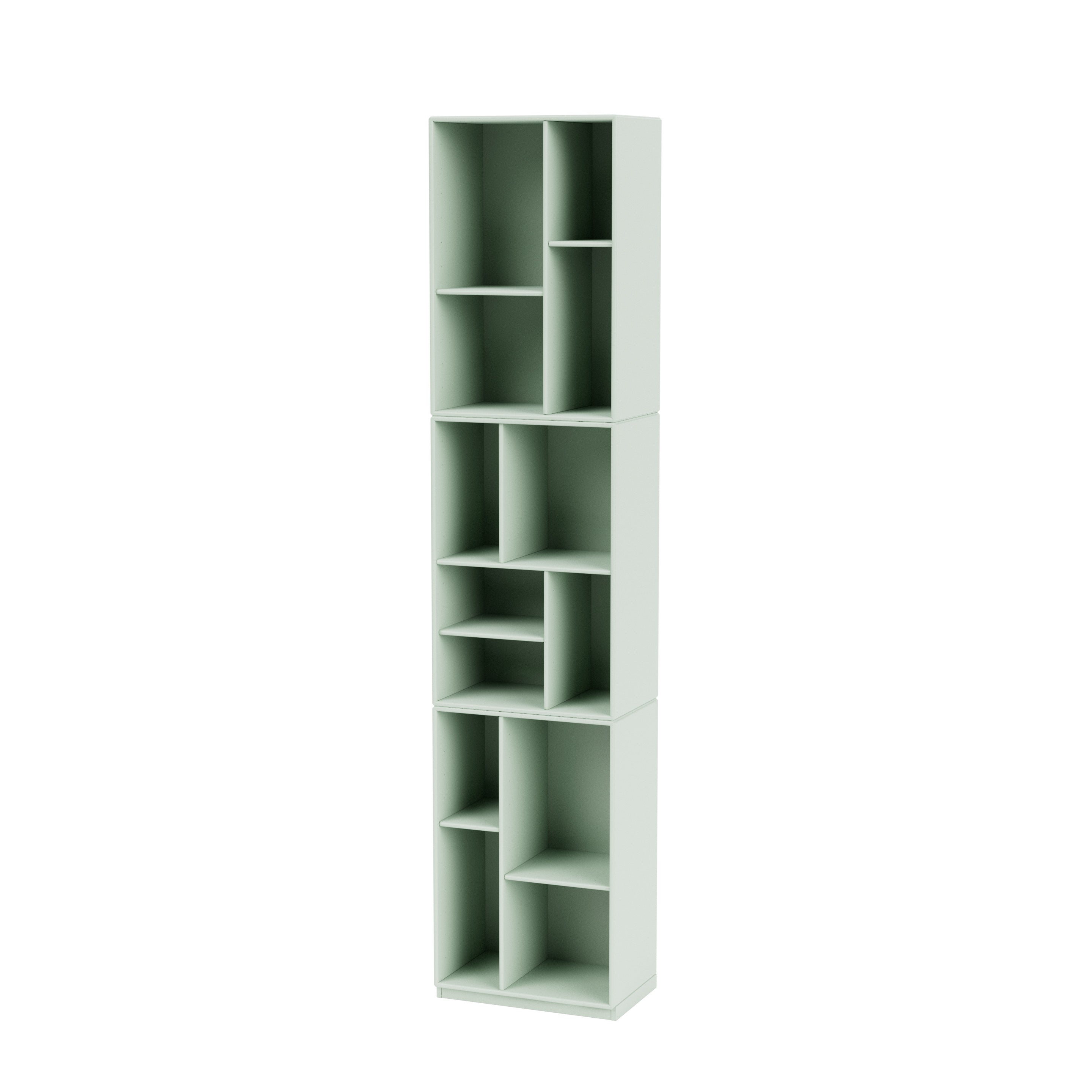 Montana LOOM smal bogreol i Mist med sokkel 3 cm