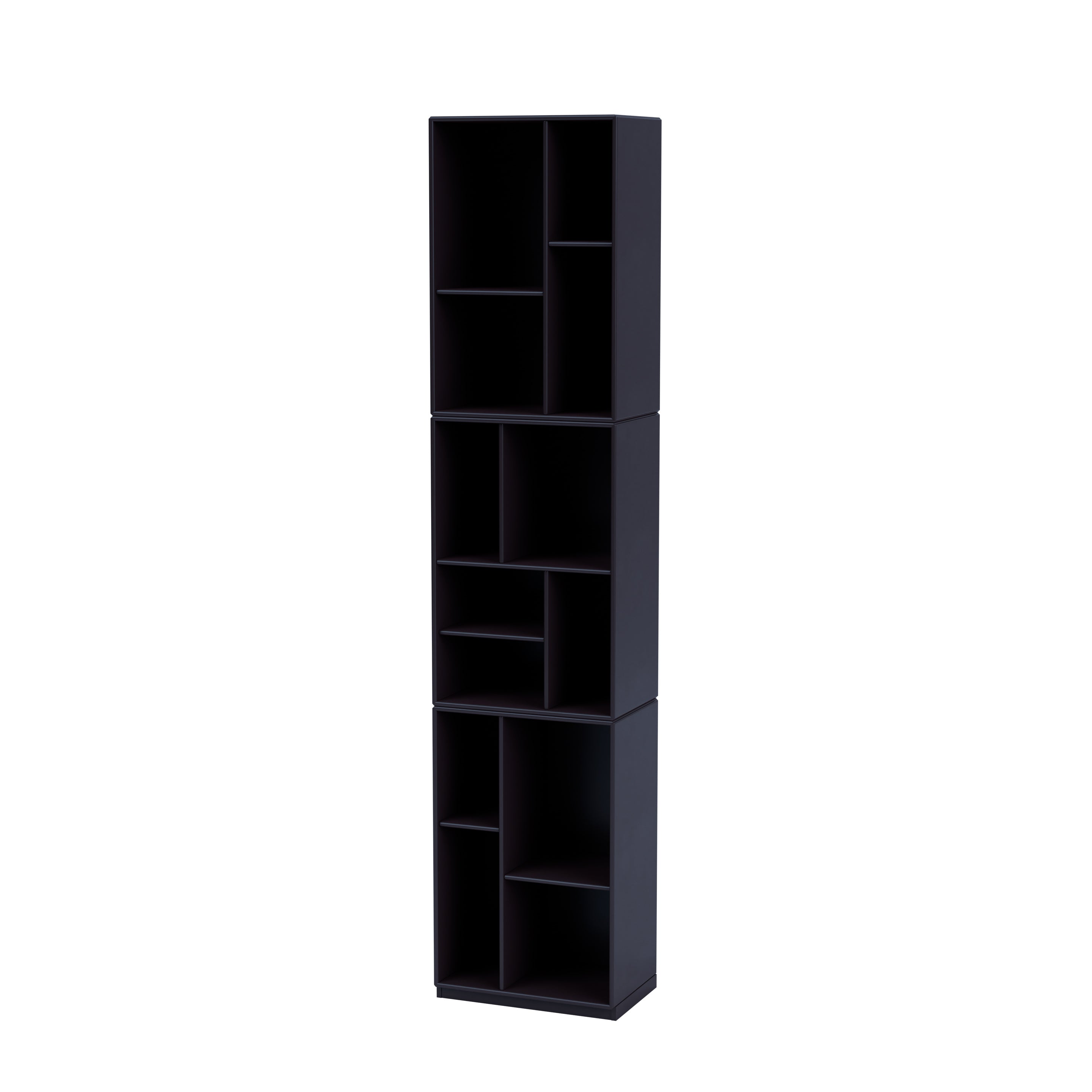 Montana LOOM smal bogreol i Shadow med sokkel 3 cm