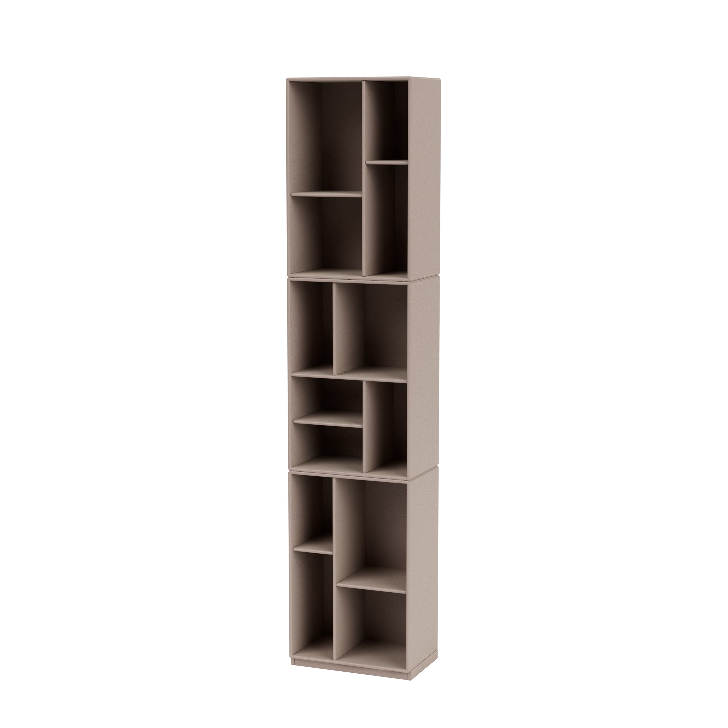 Montana LOOM smal bogreol i Mushroom med sokkel 3 cm