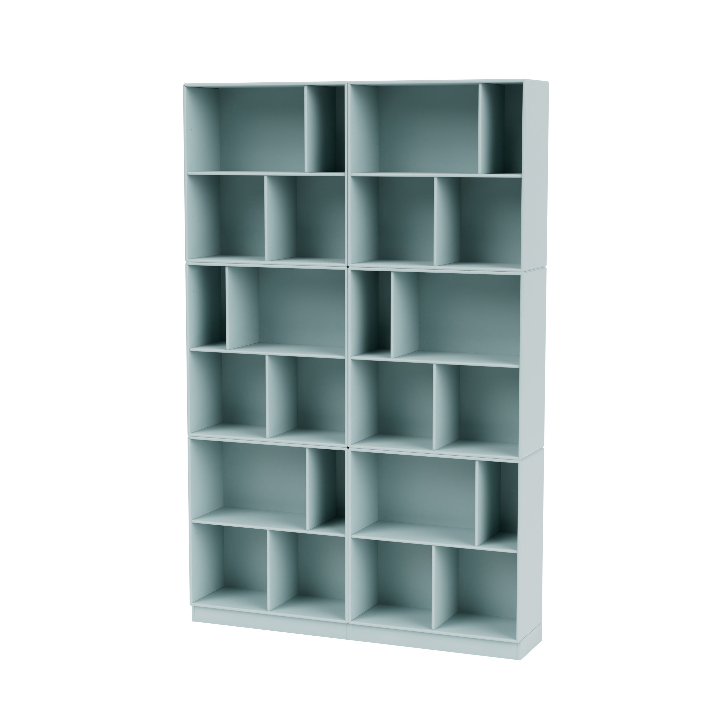 Montana READ klassisk bogreol i Flint med sokkel 7 cm