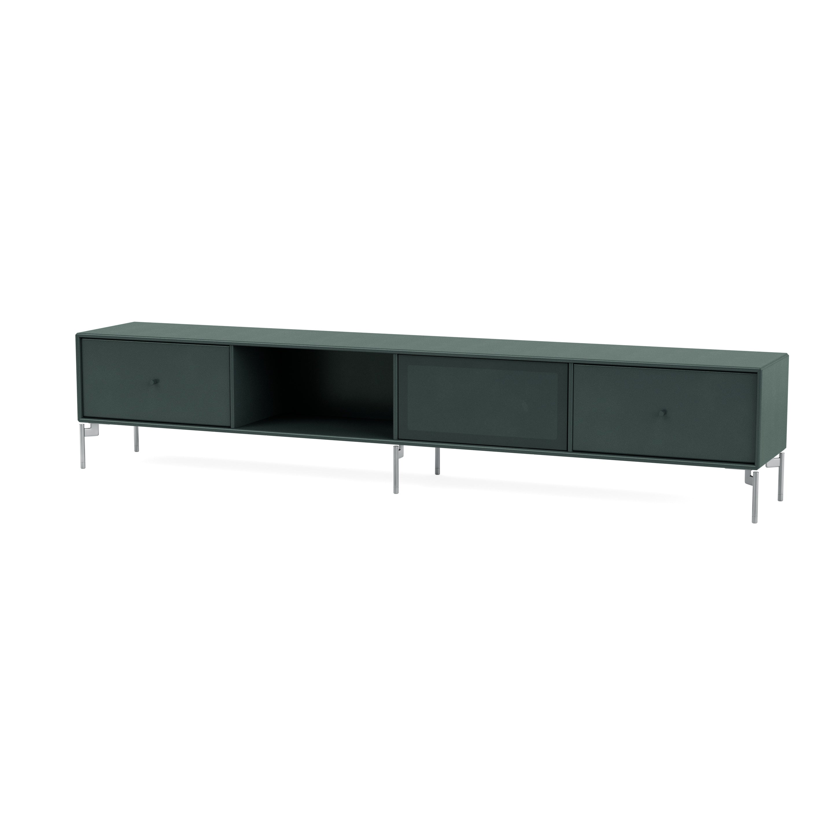 Montana OCTAVE VII TV-bord i Black Jade med ben