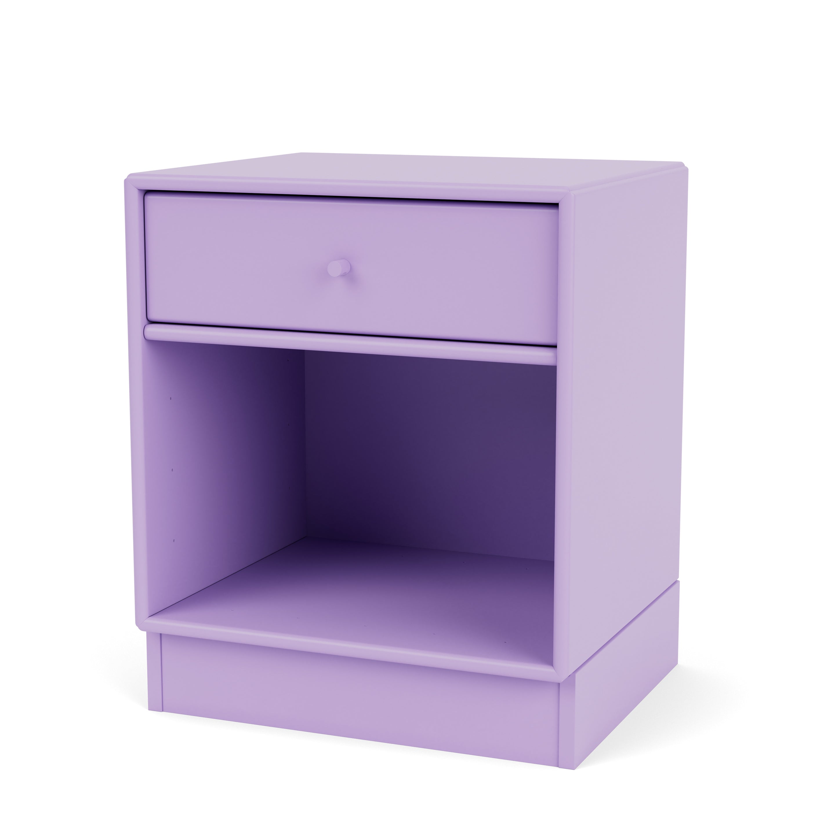 Montana DREAM sengebord i Iris med sokkel 7 cm