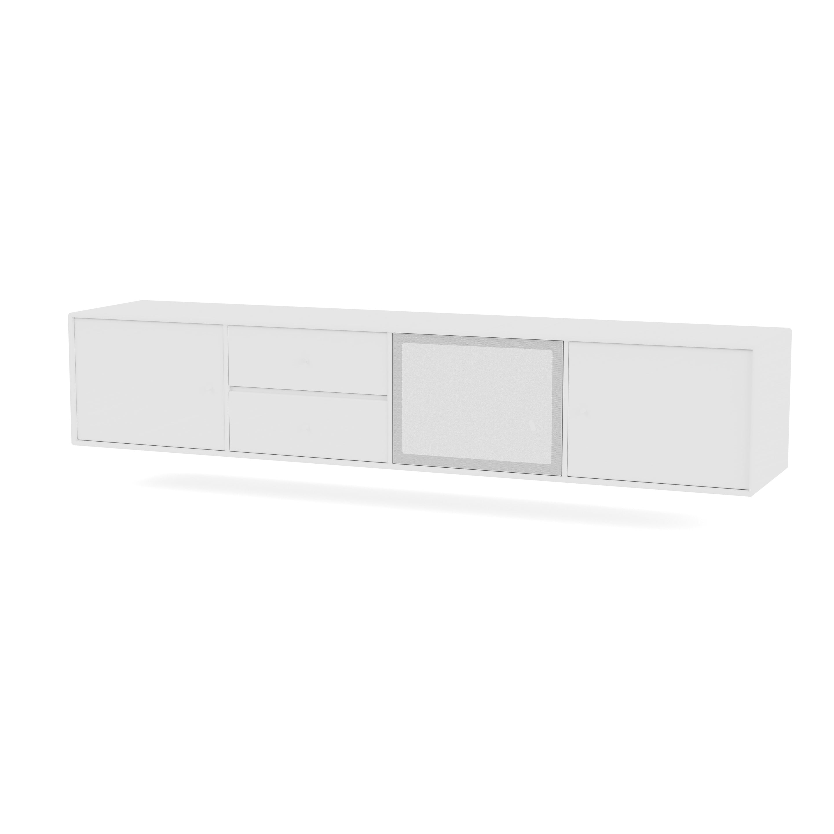 Montana OCTAVE VIII TV-bord i New White med ophæng
