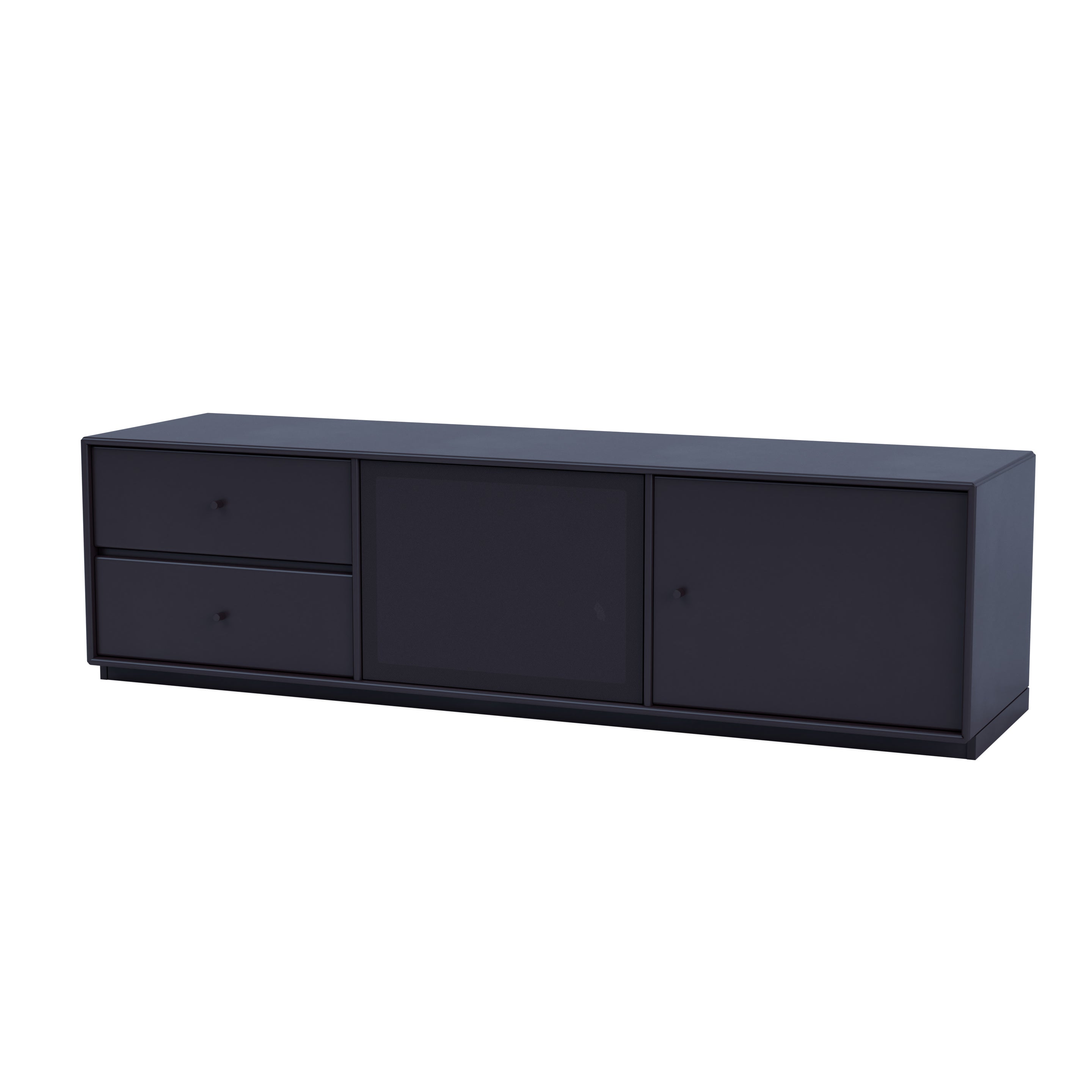 Montana OCTAVE VI TV-bord i Shadow med sokkel 3 cm