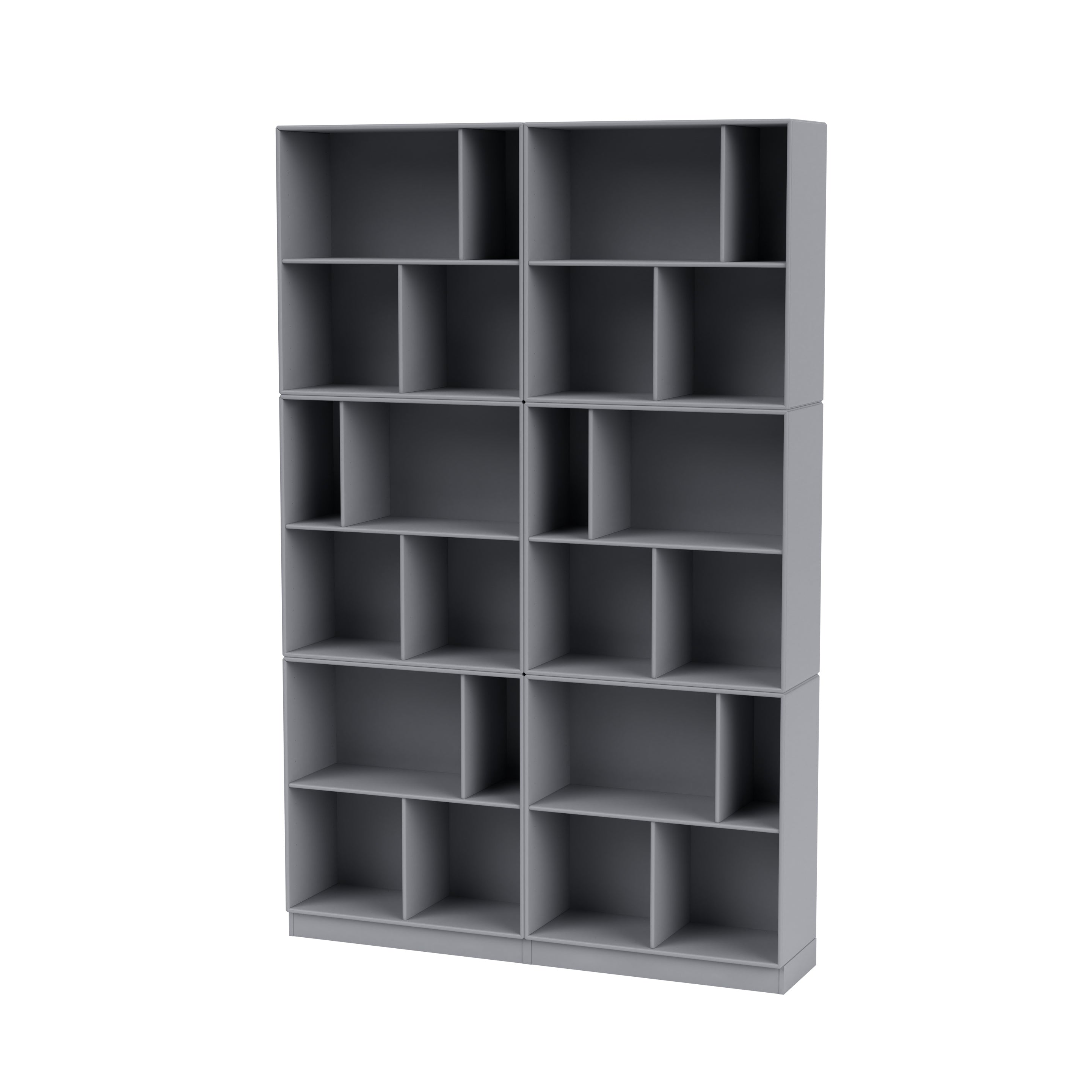 Montana READ klassisk bogreol i Graphic med sokkel 7 cm