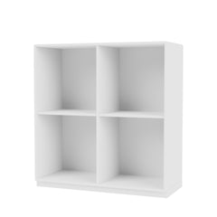 Montana SHOW reol 1112 i New White med sokkel 3 cm