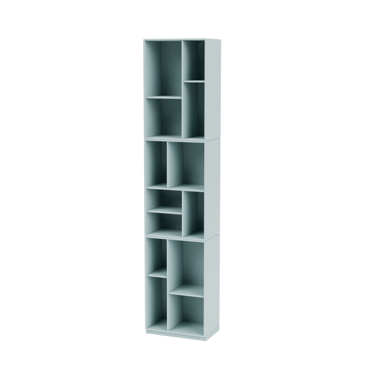Montana LOOM smal bogreol i Flint med sokkel 3 cm