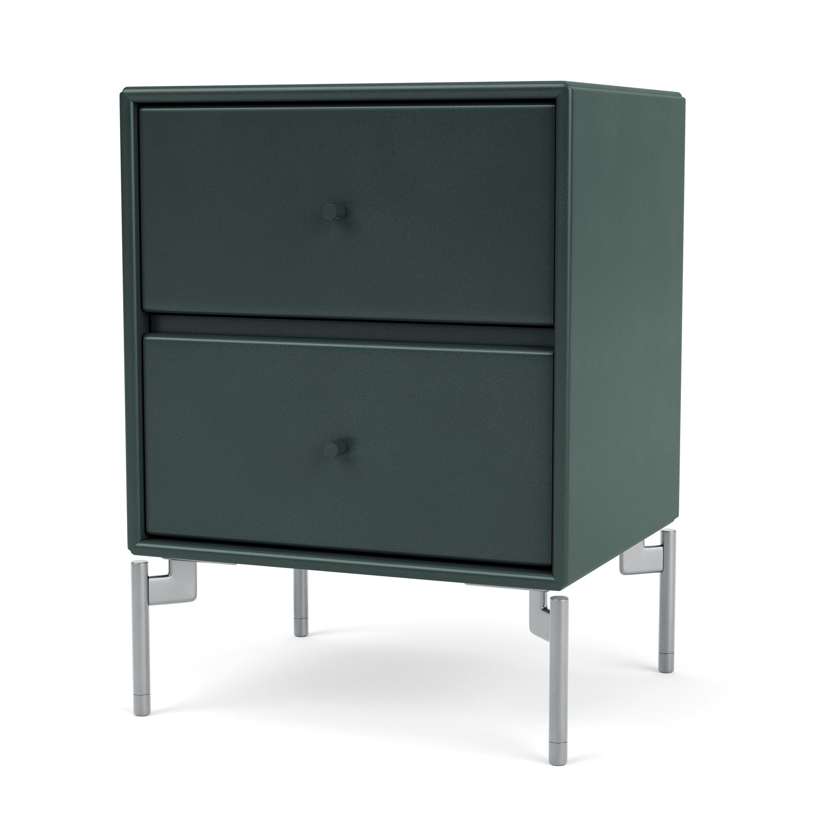 Montana DRIFT skuffebord i Black Jade med ben