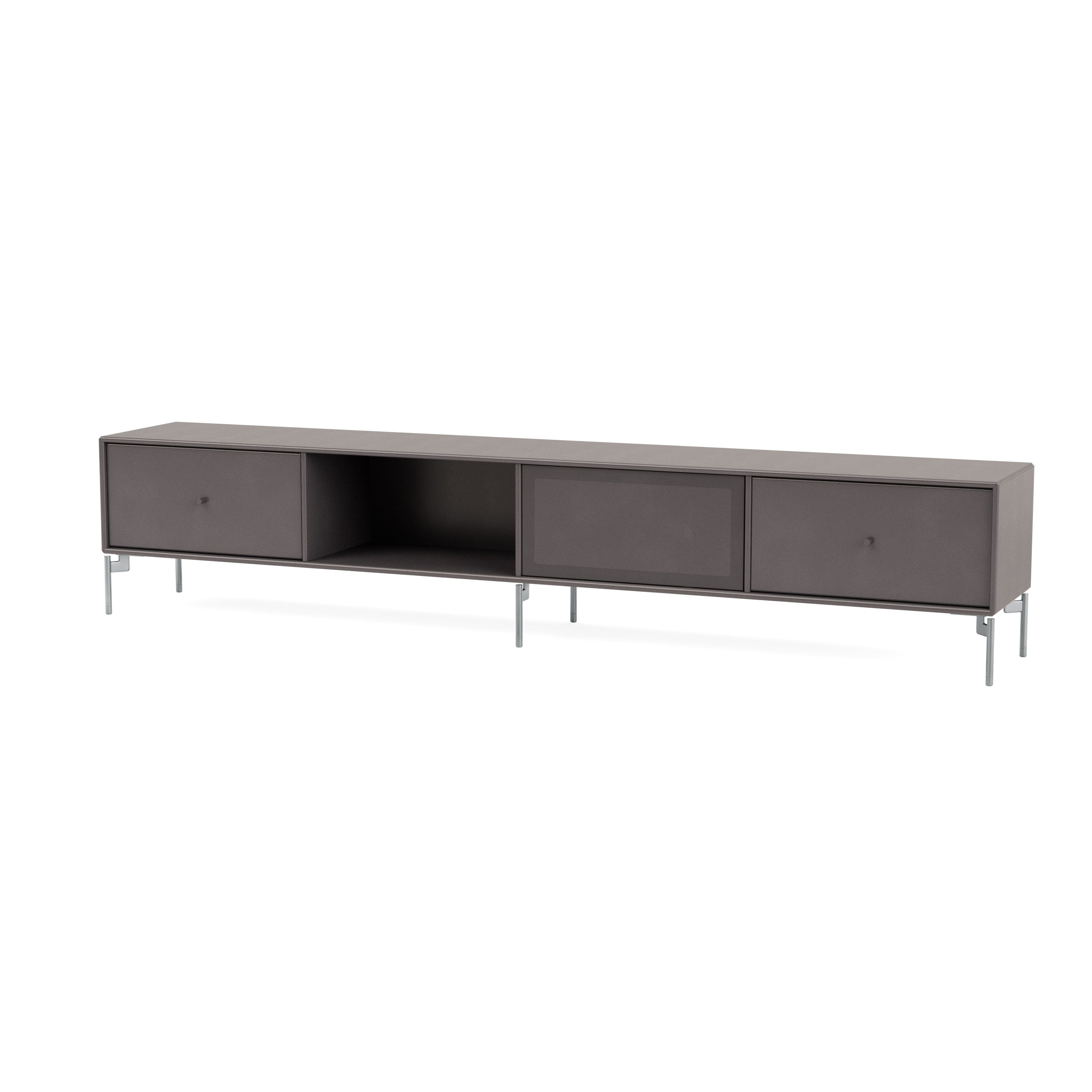 Montana OCTAVE VII TV-bord i Coffee med ben