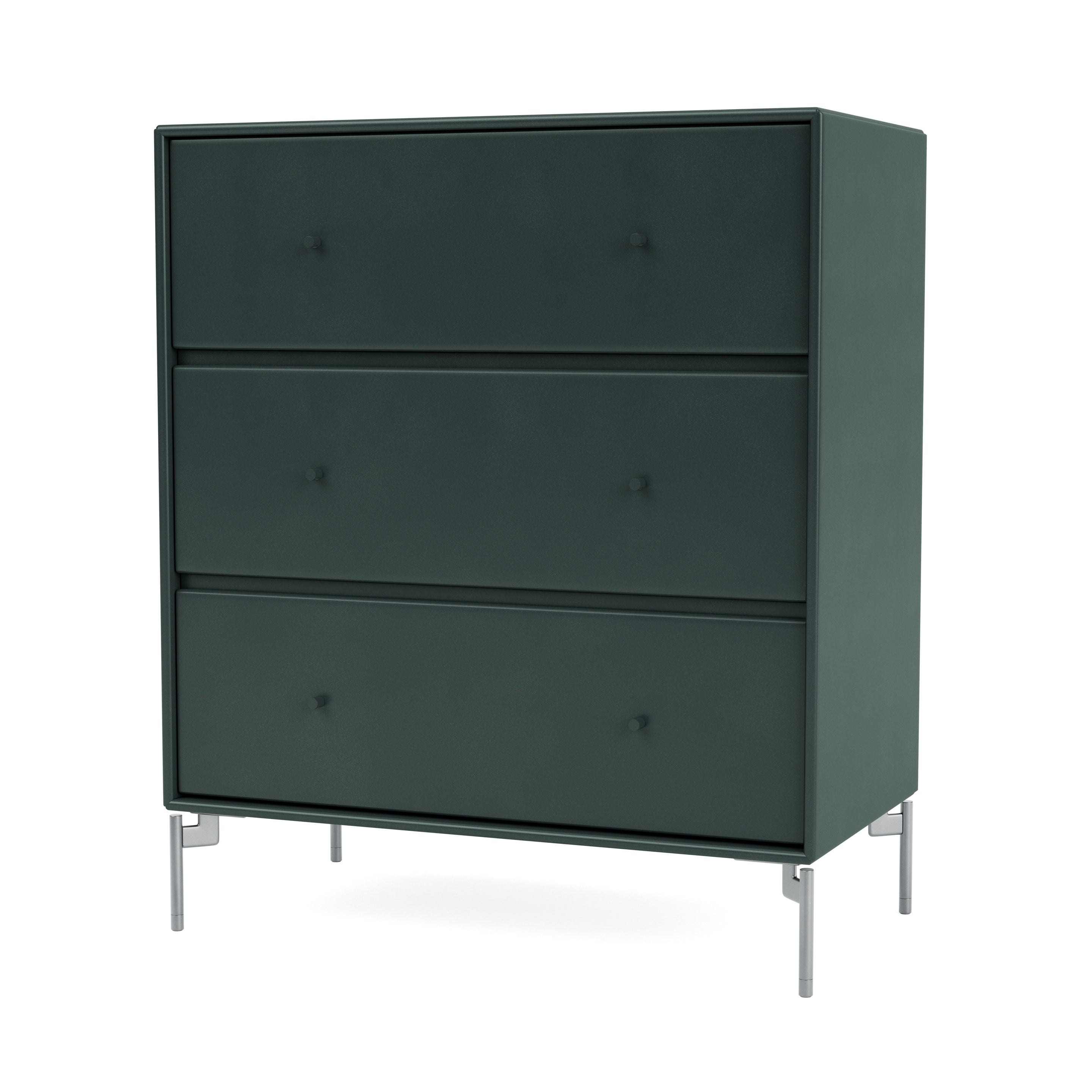 Montana CARRY kommode i Black Jade med ben