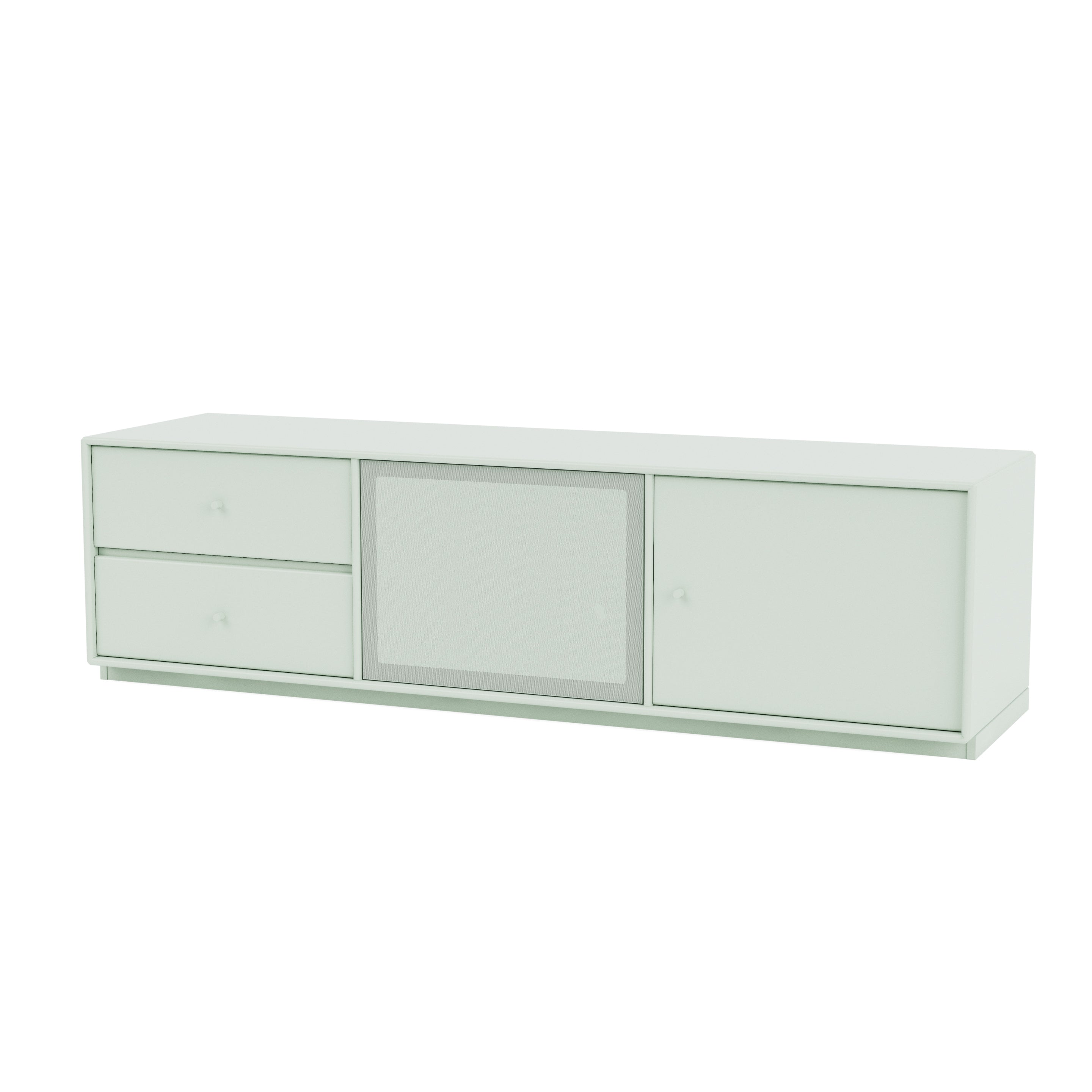 Montana OCTAVE VI TV-bord i Mist med sokkel 3 cm