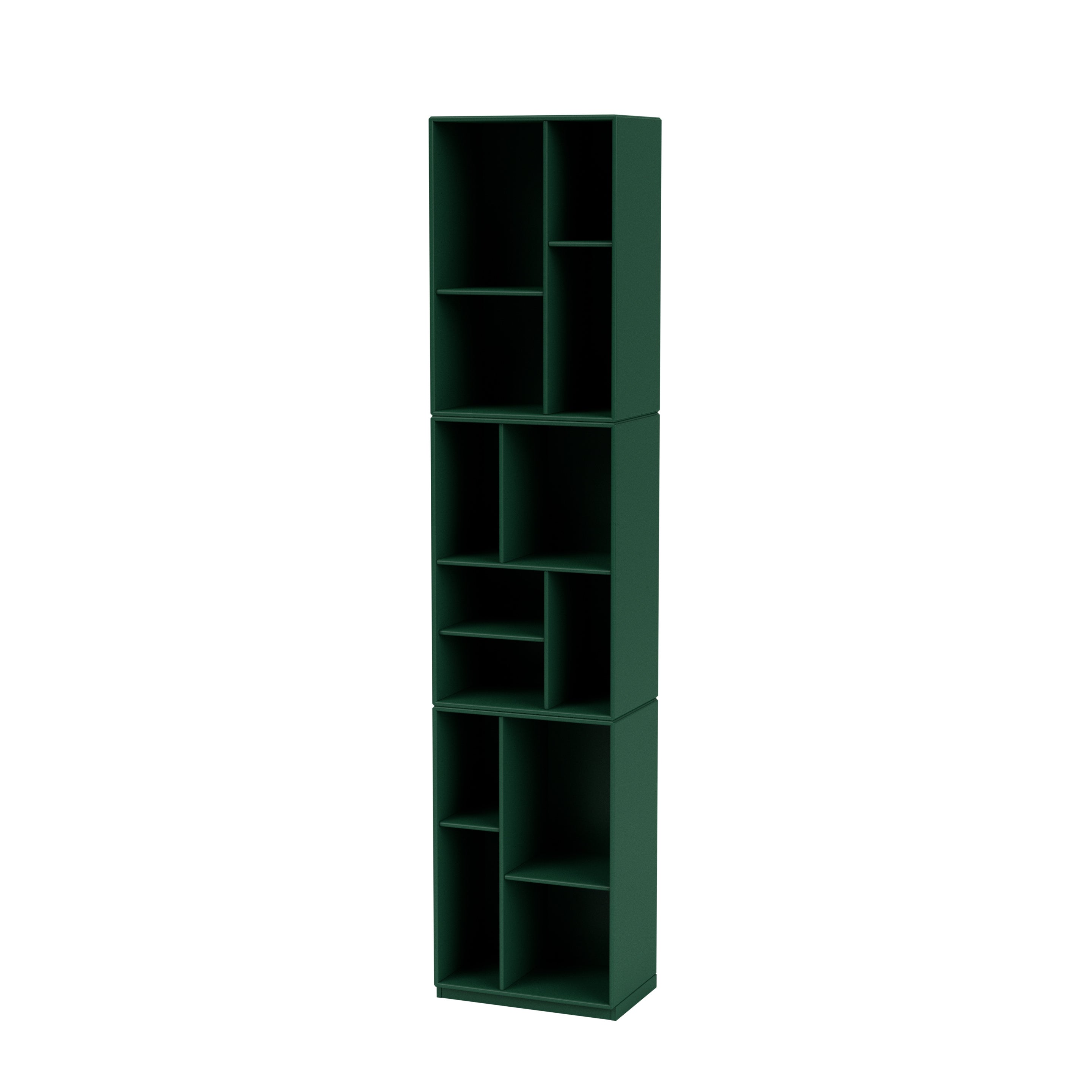 Montana LOOM smal bogreol i Pine med sokkel 3 cm