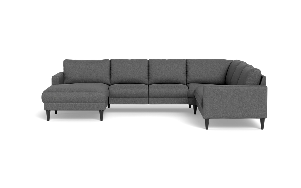 Stamford 2543 hjørnesofa med chaiselong - Idaho stof - Antracite - Venstrevendt