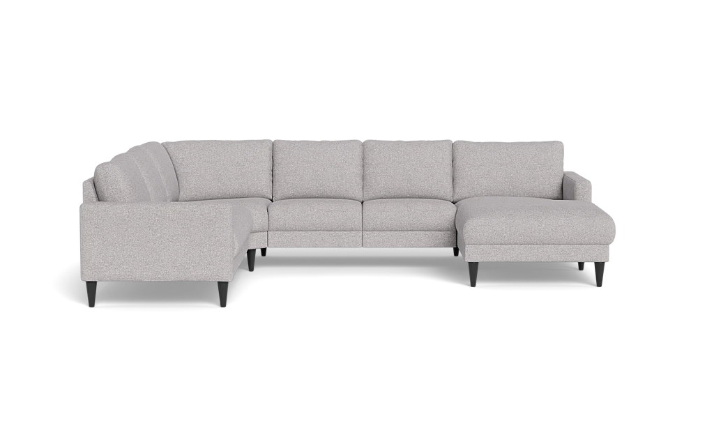 Stamford 2543 hjørnesofa med chaiselong - Chronotex stof - Dolphin - Højrevendt