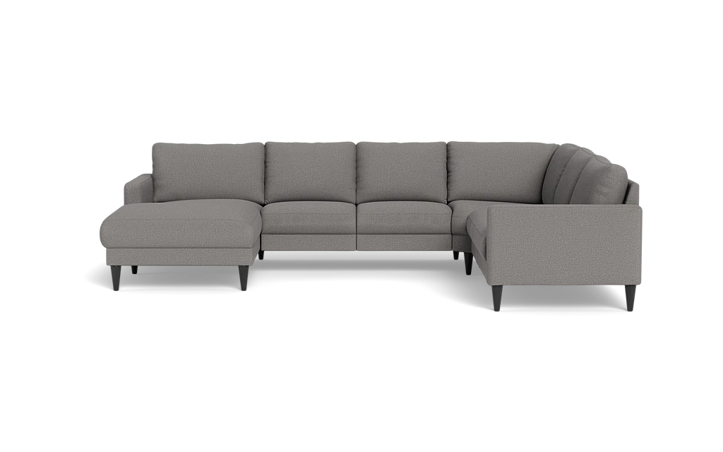 Stamford 2543 hjørnesofa med chaiselong - New Ocean stof - Dark grey - Venstrevendt