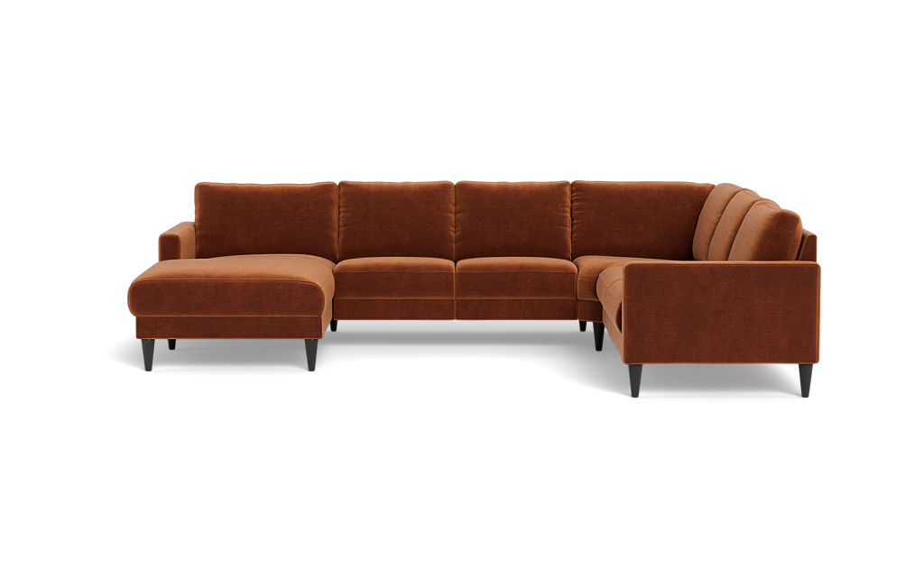 Stamford 2543 hjørnesofa med chaiselong - Adore velour - Hazel - Venstrevendt