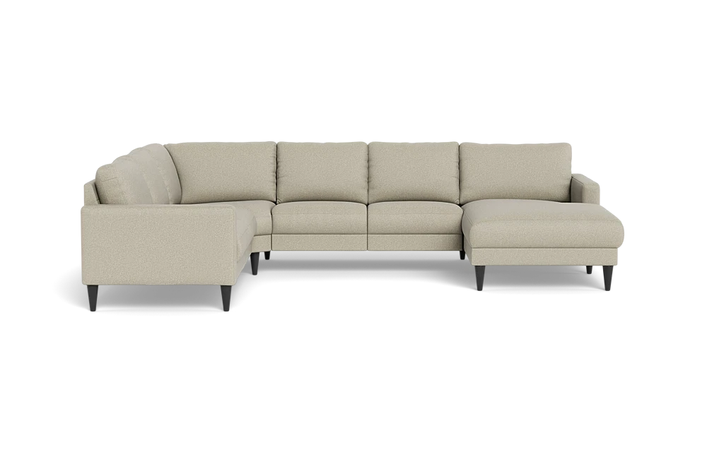 Stamford 2543 hjørnesofa med chaiselong - Idaho stof - Beige - Højrevendt