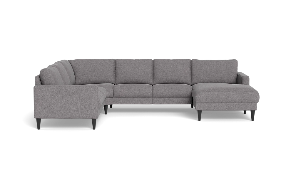 Stamford 2543 hjørnesofa med chaiselong - Montana stof - Grey - Højrevendt