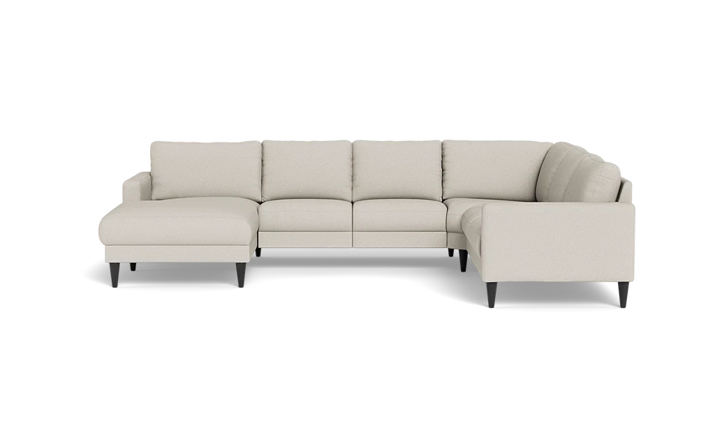 Stamford 2543 hjørnesofa med chaiselong - Idaho stof - Light grey - Venstrevendt