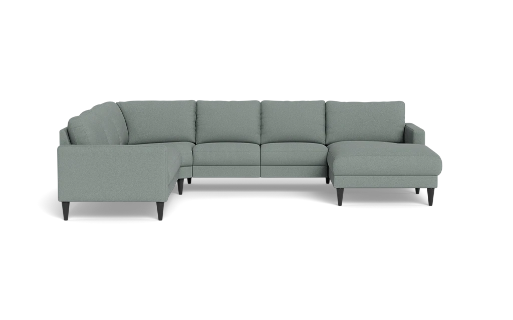 Stamford 2543 hjørnesofa med chaiselong - Bloq stof - Niagara - Højrevendt
